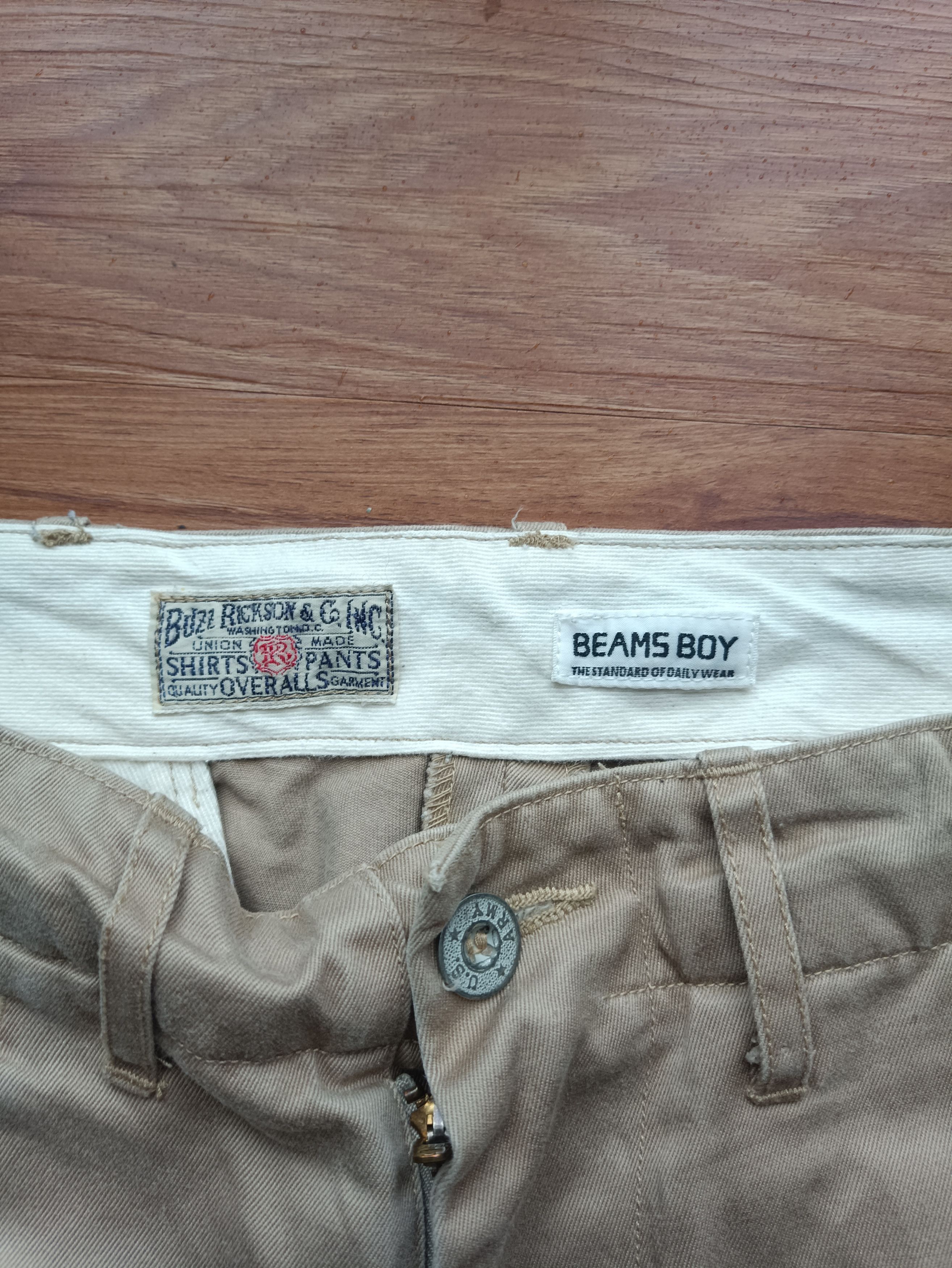 Beams Plus × Buzz Rickson's × Japanese Brand Buzz rickson x beams boy US army Size US 31 - 4 Thumbnail