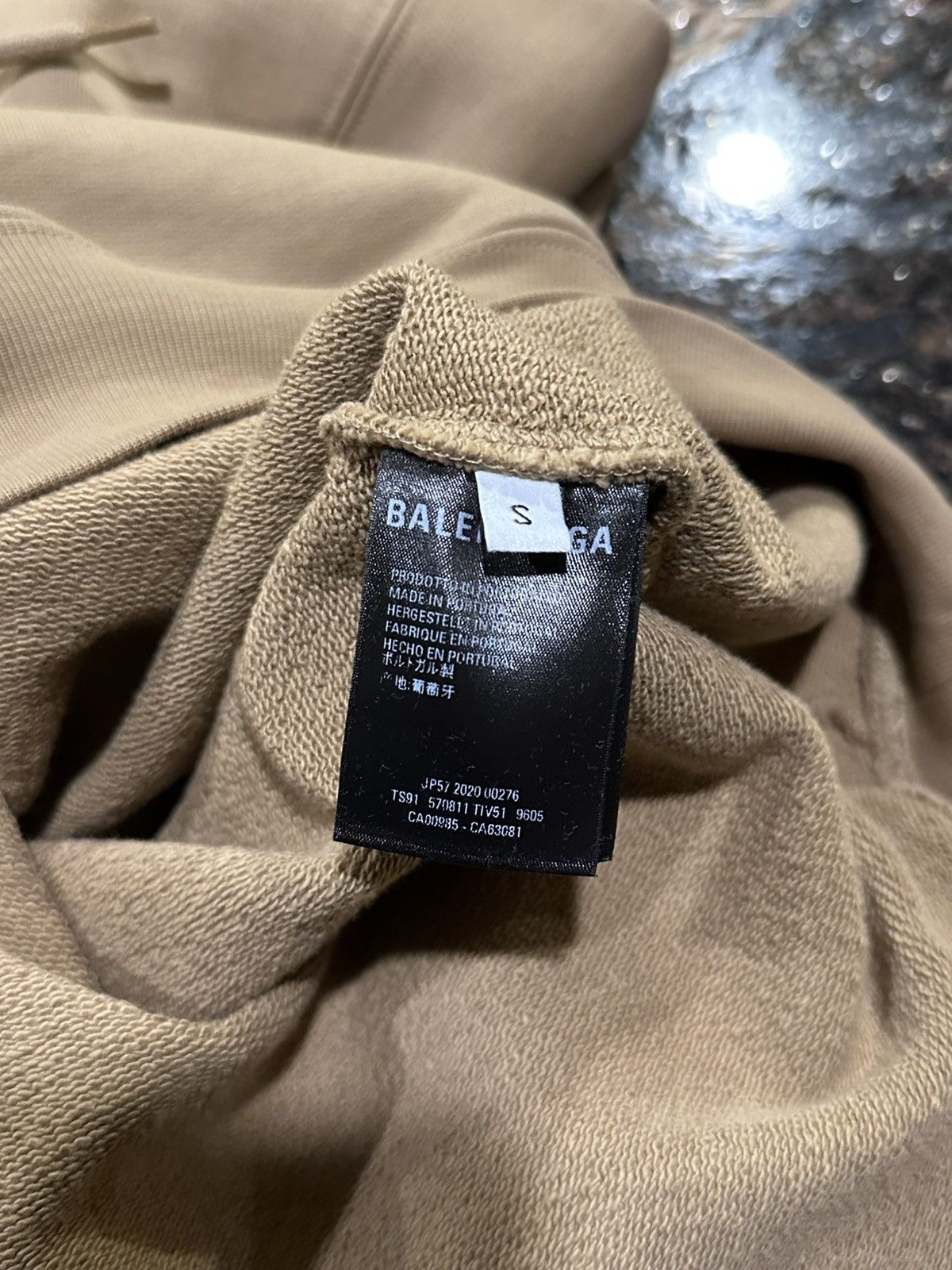 Balenciaga Balenciaga Khaki / Brown Mailbox Letter Logo Pullover Hoodie Size US S / EU 44-46 / 1 - 13 Thumbnail