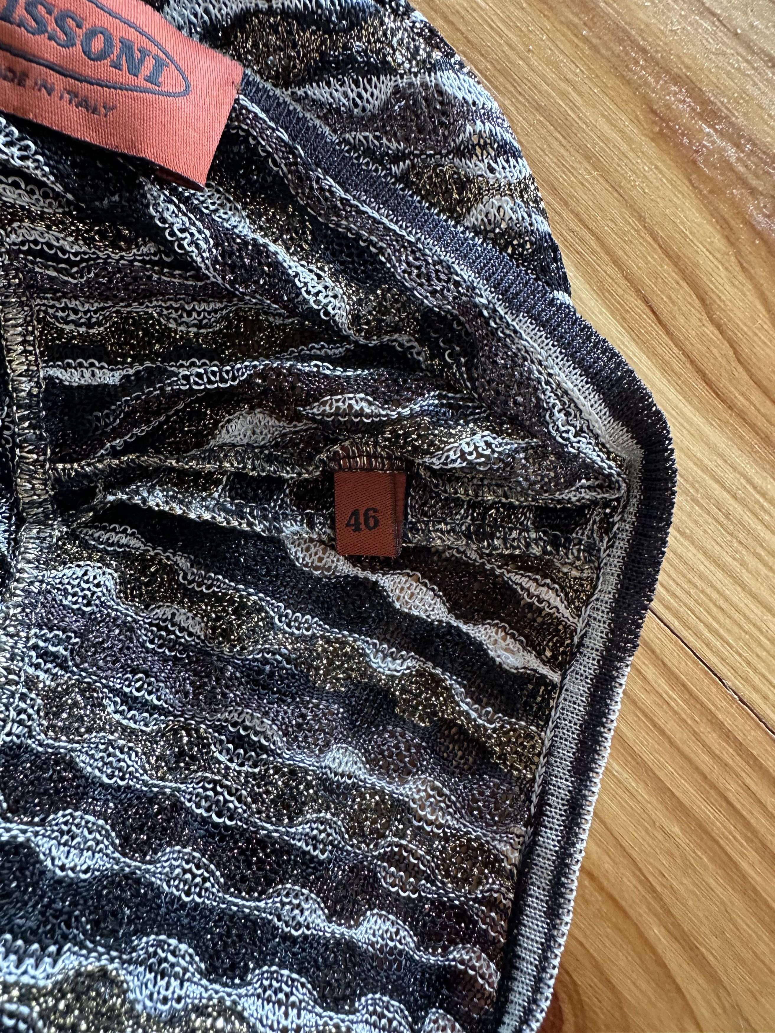 Missoni Missoni Lightweight Knitted Long Sleeve Top Women's 46 Size L / US 10 / IT 46 - 5 Thumbnail