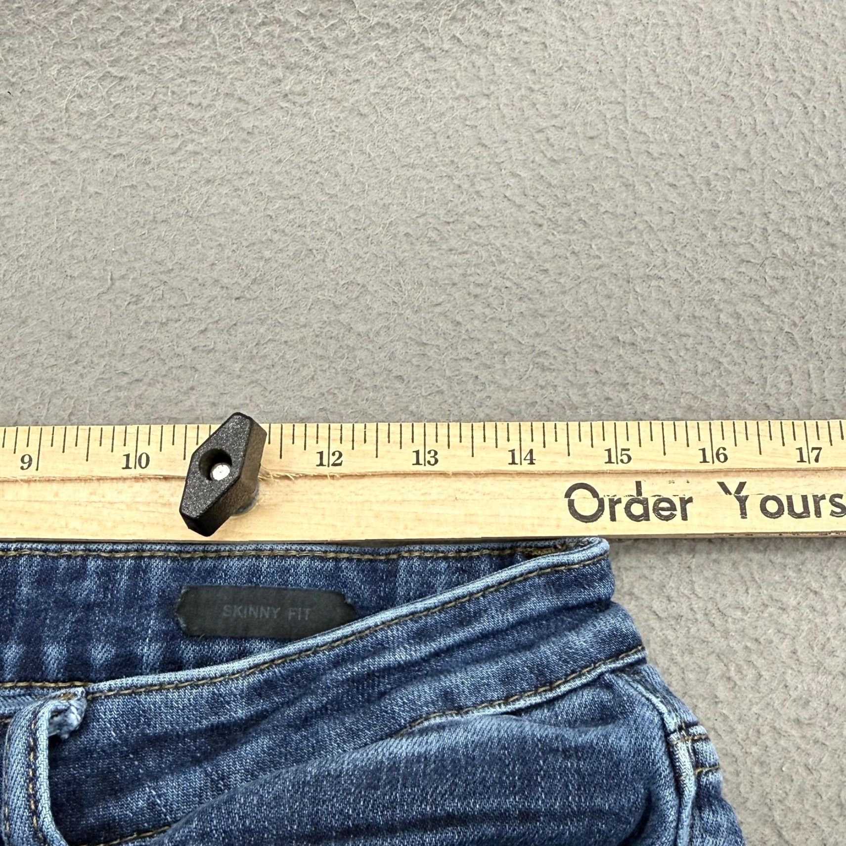 Vintage Judy Blue Jeans Womens 31 Blue Skinny High Rise Stretch Denim JB82109MD Jeans Size 24" / US 00 / IT 34 - 6 Thumbnail