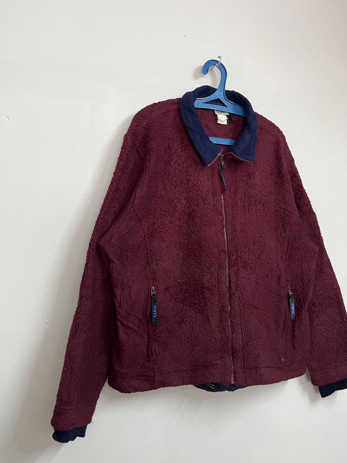 L.L. Bean 💥Vintage LL BEAN Deep Pile High Pile Fleece Size US M / EU 48-50 / 2 - 3 Thumbnail