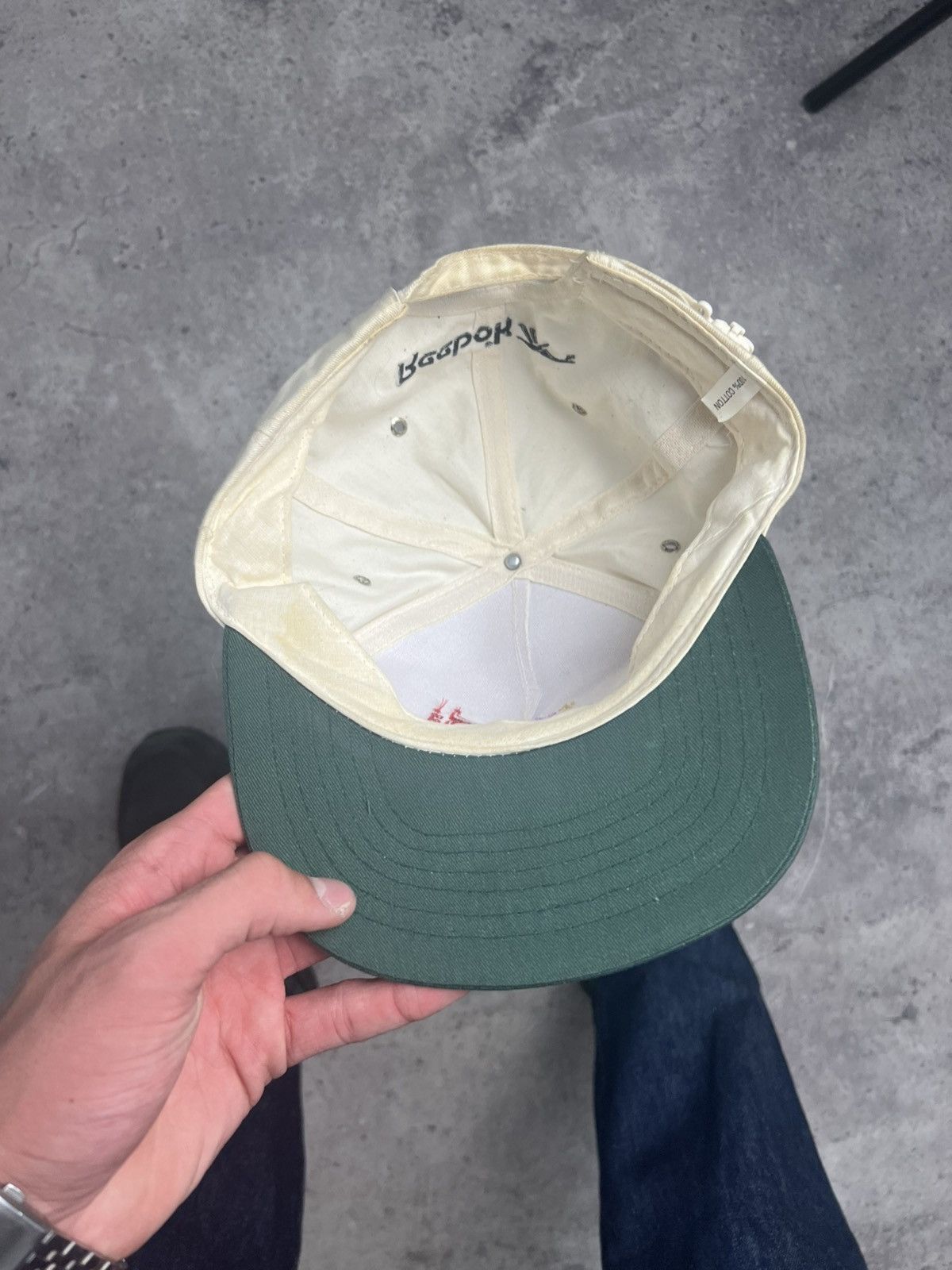 Reebok Atlanta 1996 Bud King of Beers Reebok Vintage Cap One Size Size ONE SIZE - 5 Thumbnail