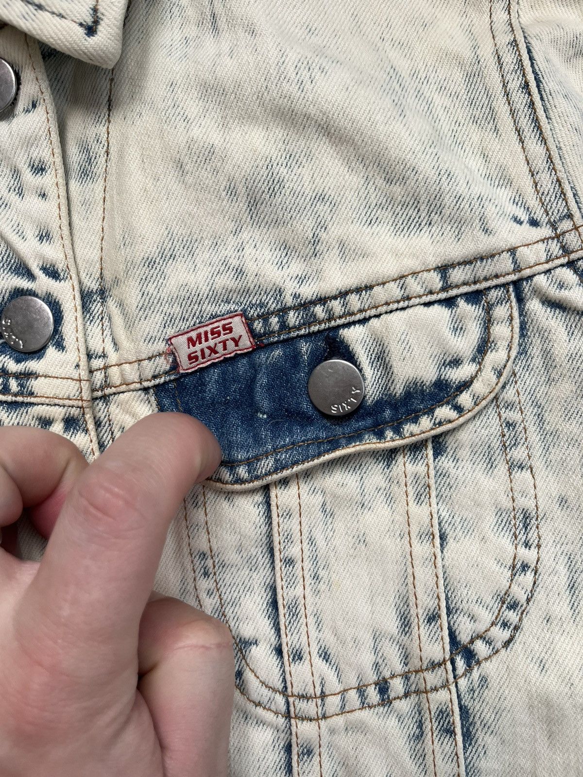 Miss Sixty Miss Sixty Y2K vintage denim jacket style Ross size S Size S / US 4 / IT 40 - 6 Thumbnail