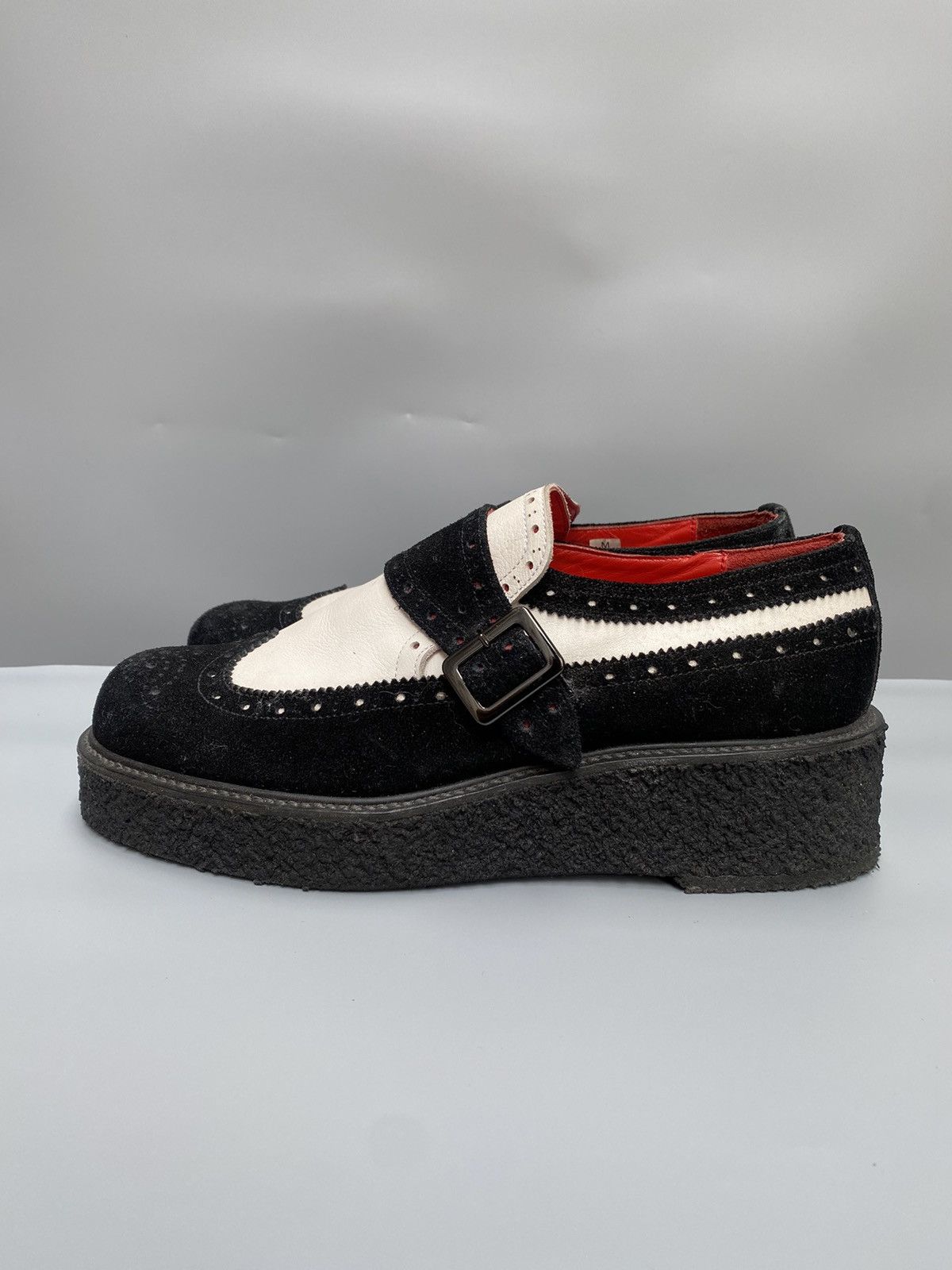 gomme Gome Homme Brogue Loafers Size US 8.5 / EU 41-42 - 5 Thumbnail