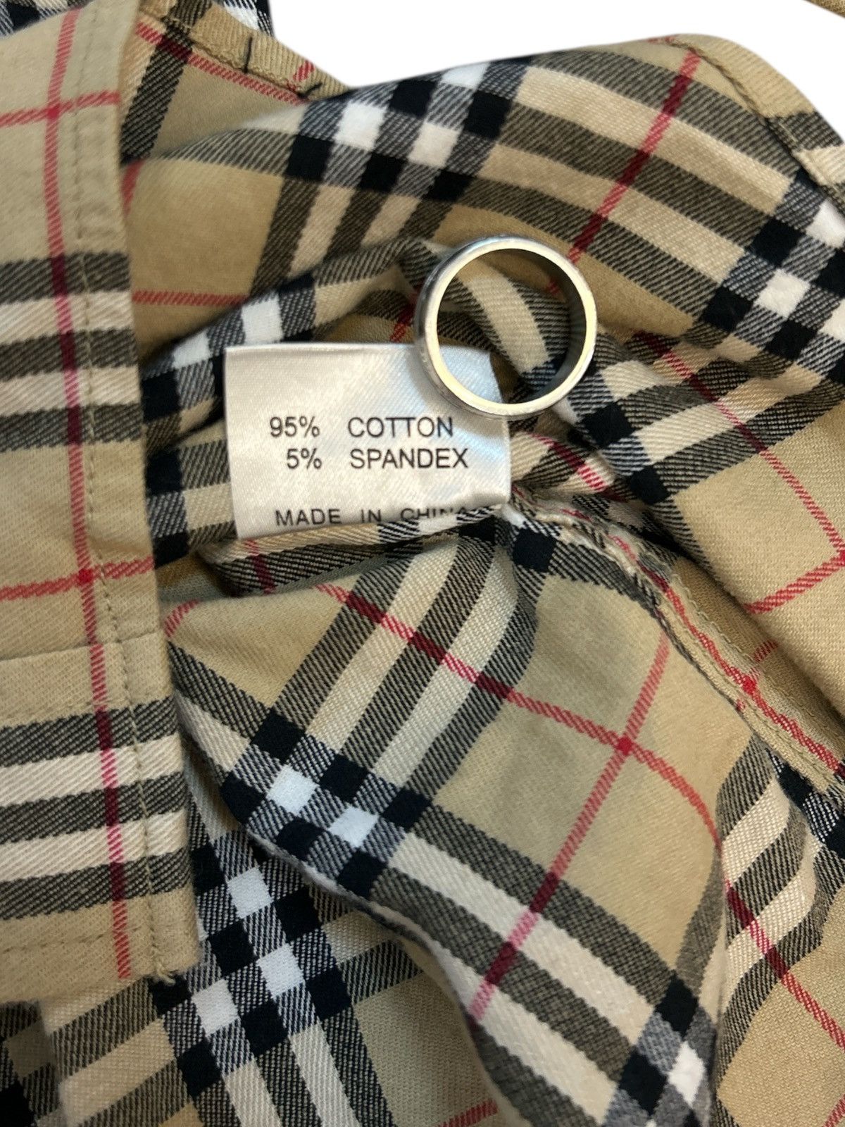 Burberry 👔 Classic Burberry London Nova Check Flannel Shirt Size US M / EU 48-50 / 2 - 8 Thumbnail