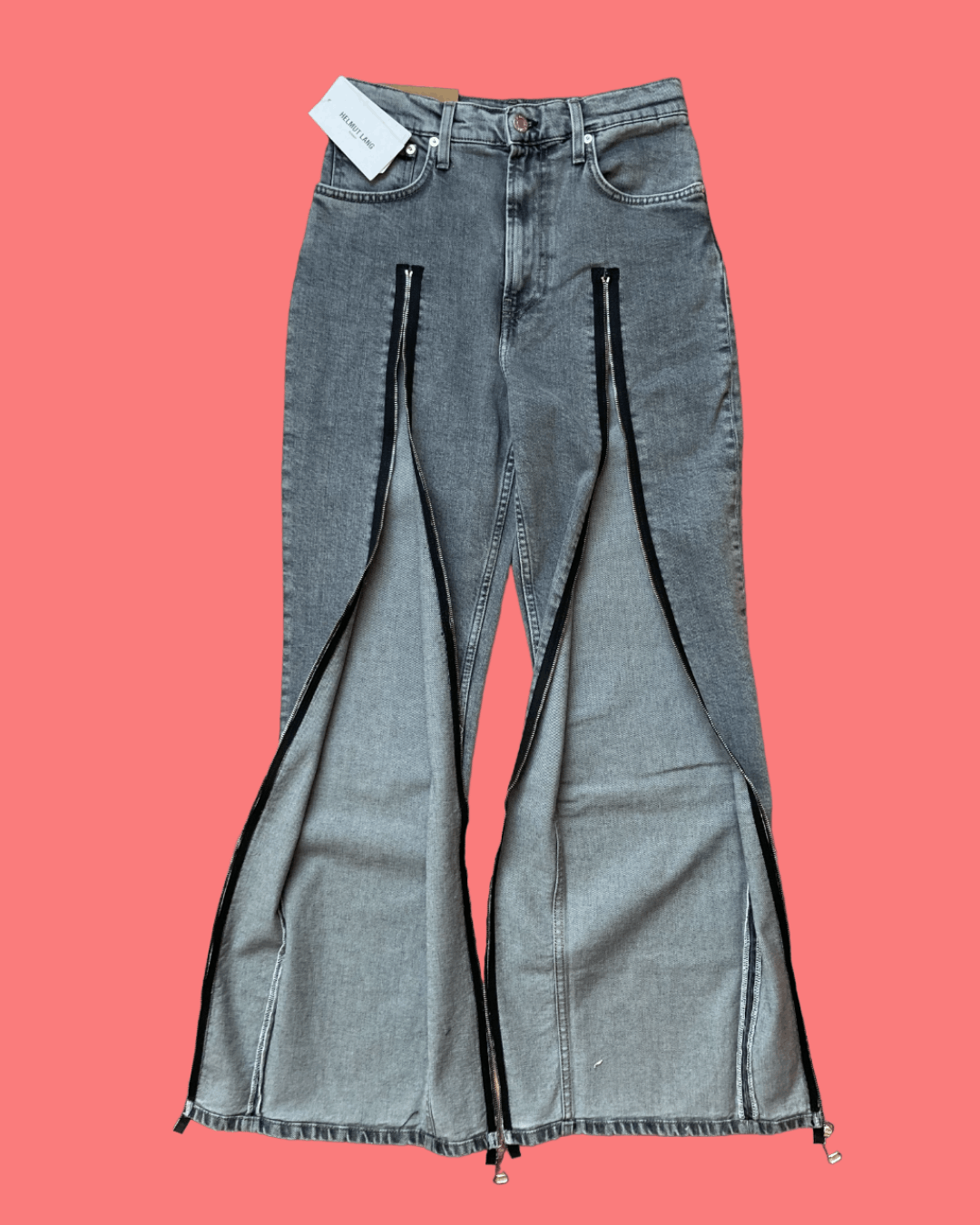 Helmut Lang Helmut Lang Front Zip Jeans "Hi Spikes" Size US 28 / EU 44 - 2 Thumbnail
