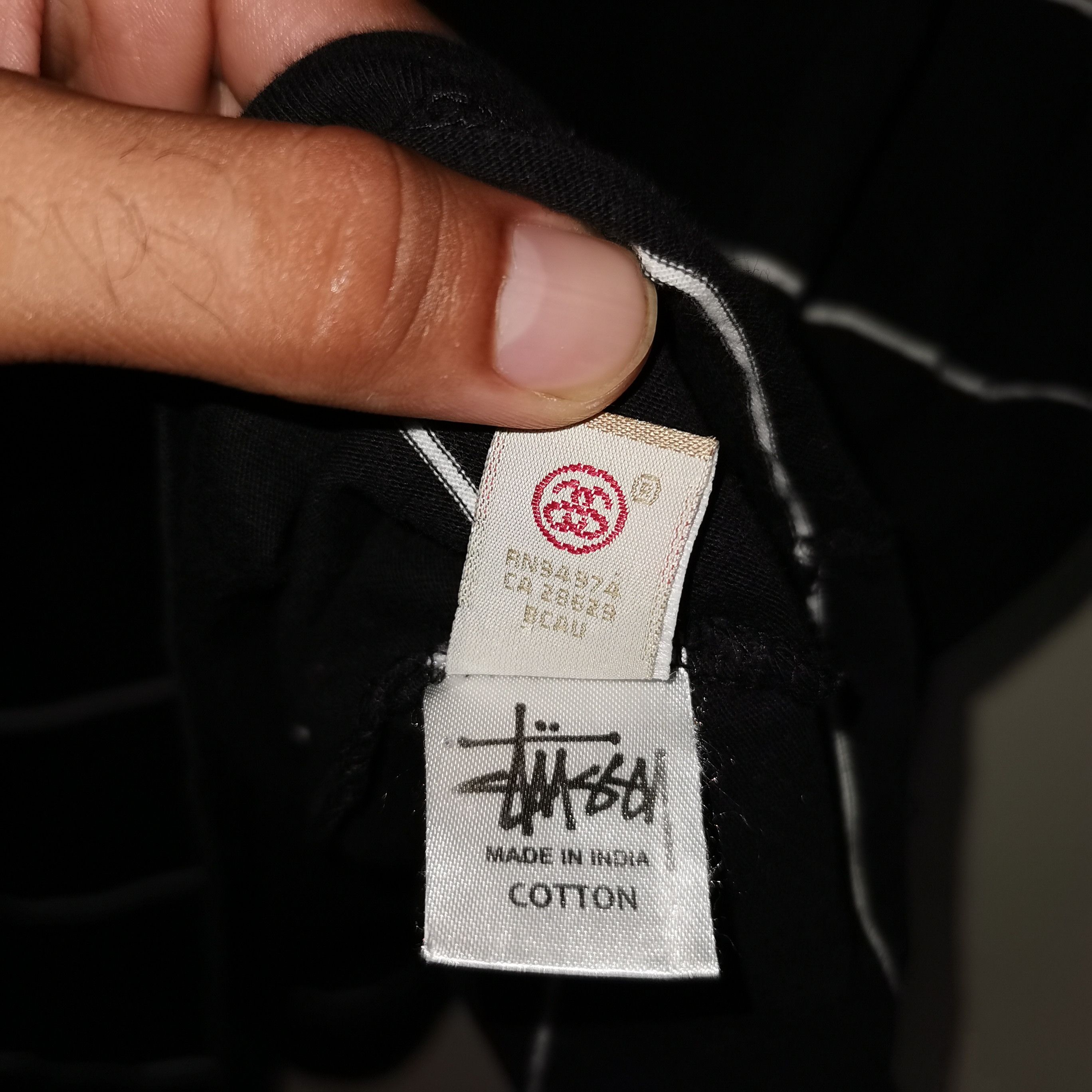 Stussy Rare Stussy Box Stripe Embroidery Logo Shirt Size US XL / EU 56 / 4 - 11 Thumbnail