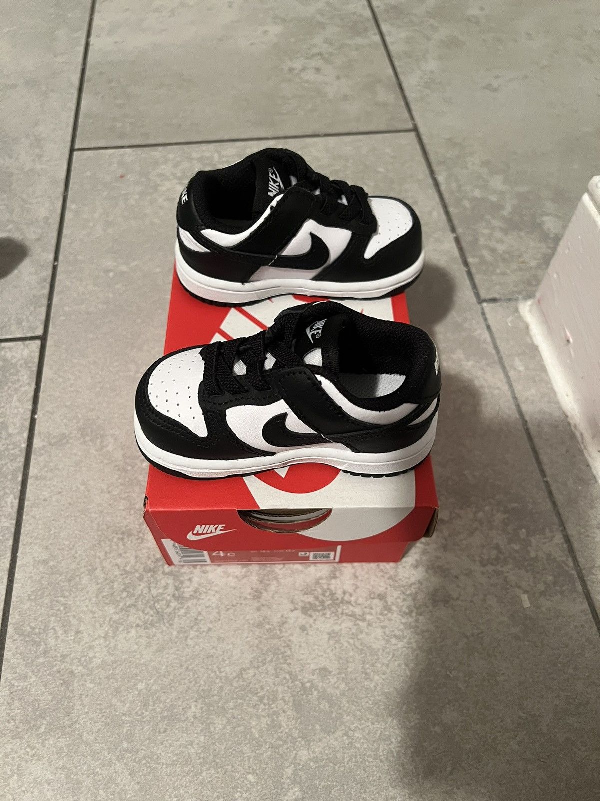Nike Nike Dunk Low Toddler ‘Black White’ (2021) Size 4C Size US 5 / EU 37 - 6 Thumbnail