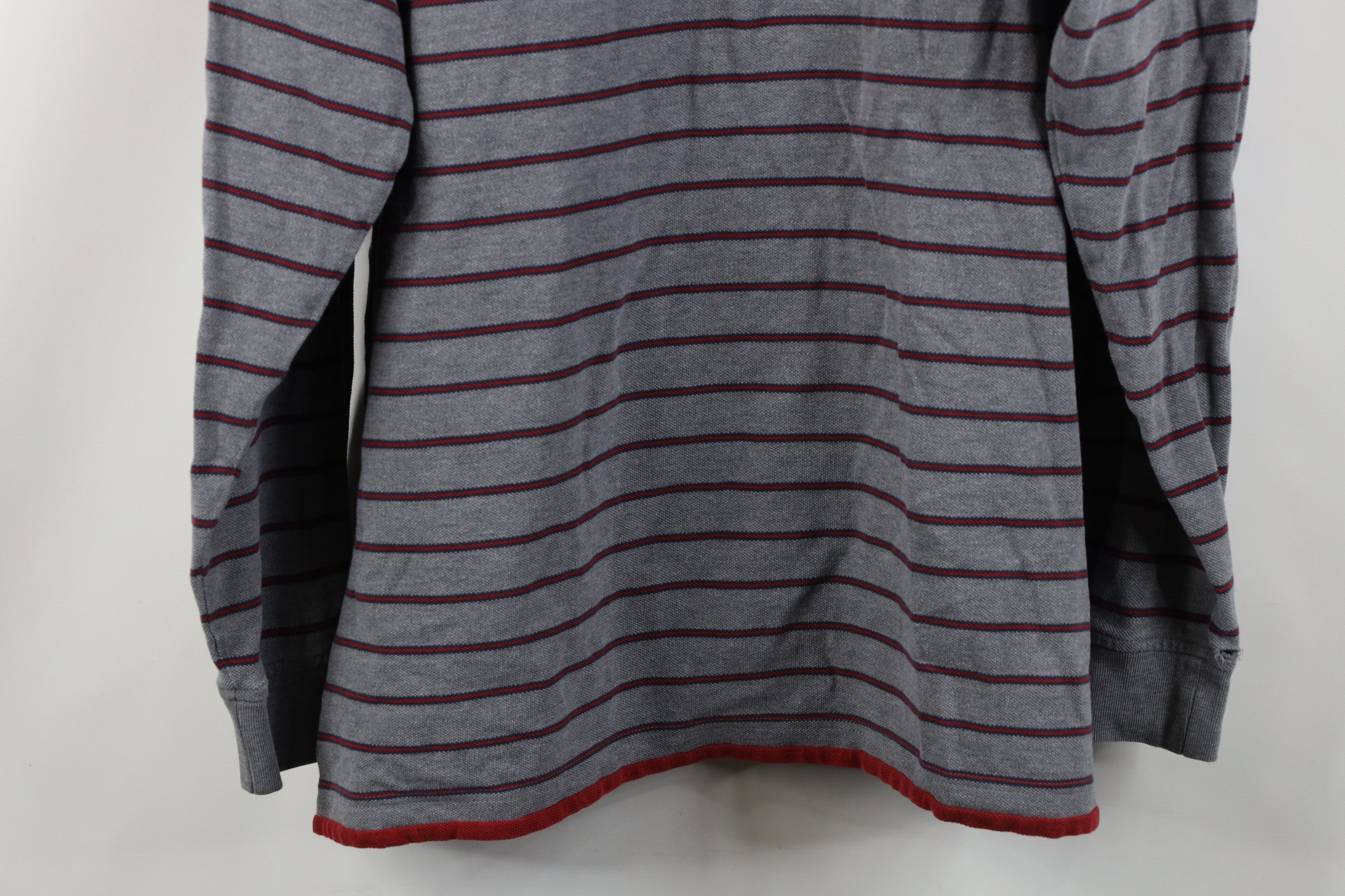 Tommy Hilfiger Vintage 90s Tommy Hilfiger Long Sleeve Rugby Polo Size US XXL / EU 58 / 5 - 15 Thumbnail