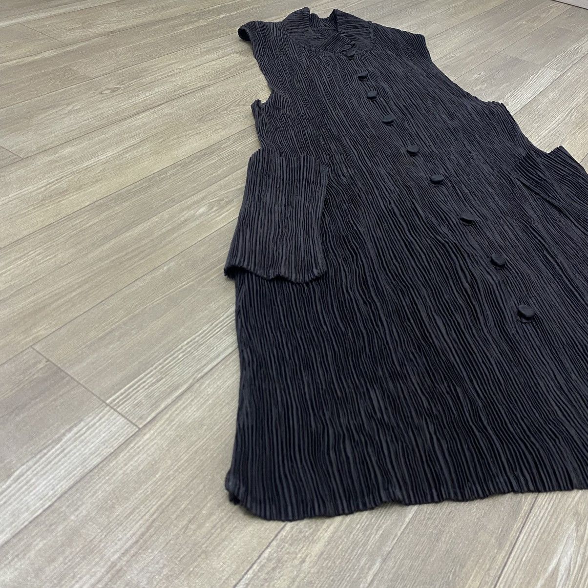 Issey Miyake Vintage Issey Miyake Pleats Please Black Blazer Button Up Size US M / EU 48-50 / 2 - 4 Thumbnail