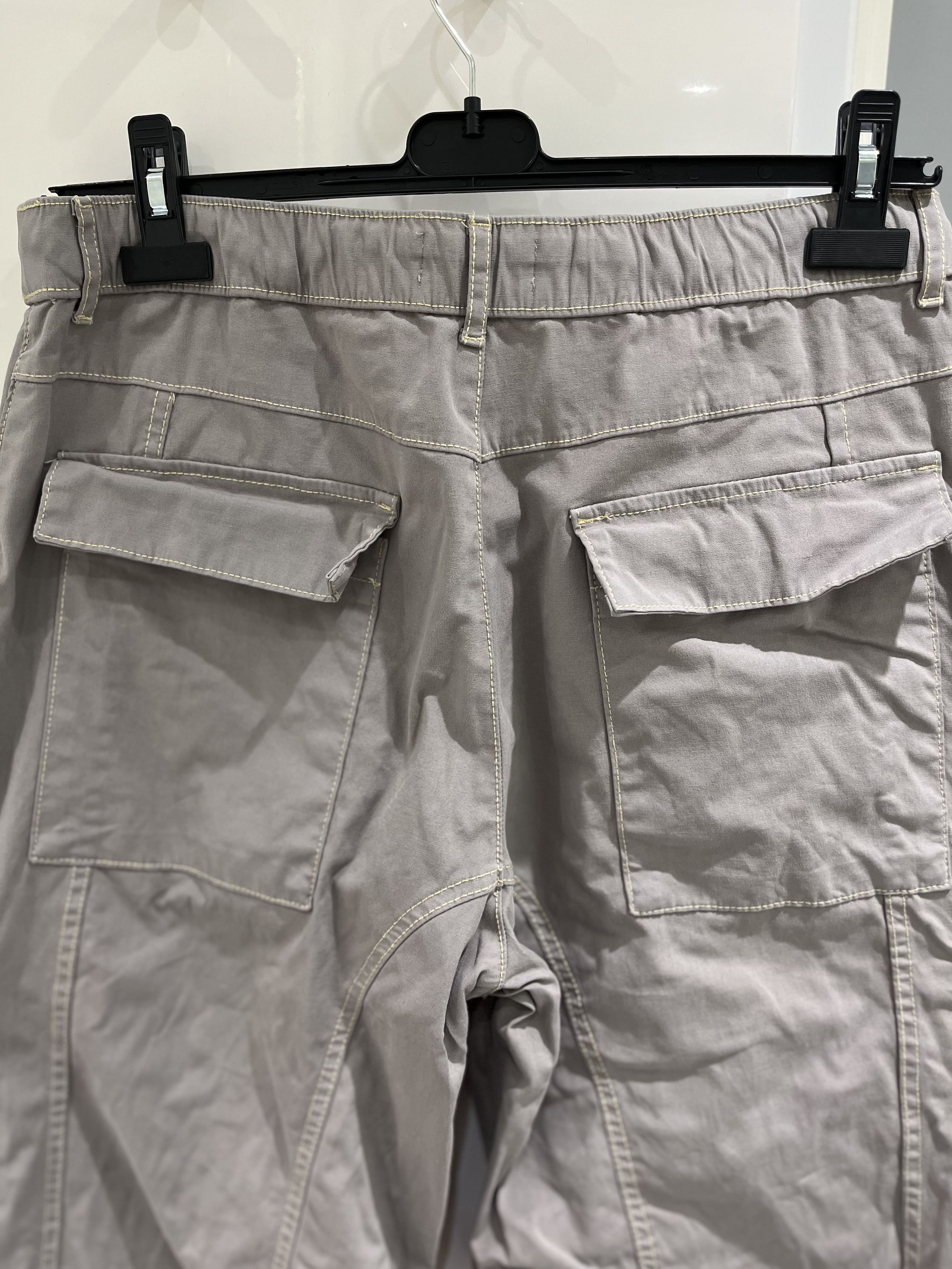 Zara Grey Cargo Pants Size US 26 / EU 42 - 4 Thumbnail