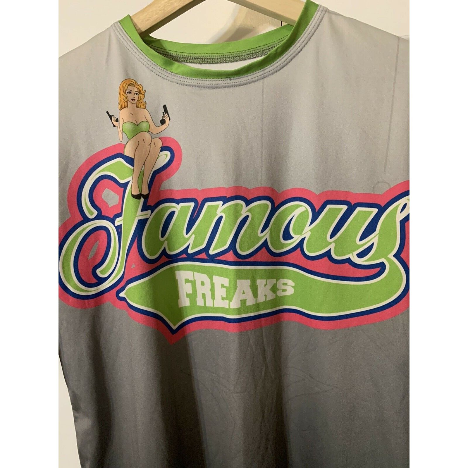 Other Famous Freaks Diamond Sports T Shirt Jersey Sz M Pink G Size US M / EU 48-50 / 2 - 1 Thumbnail