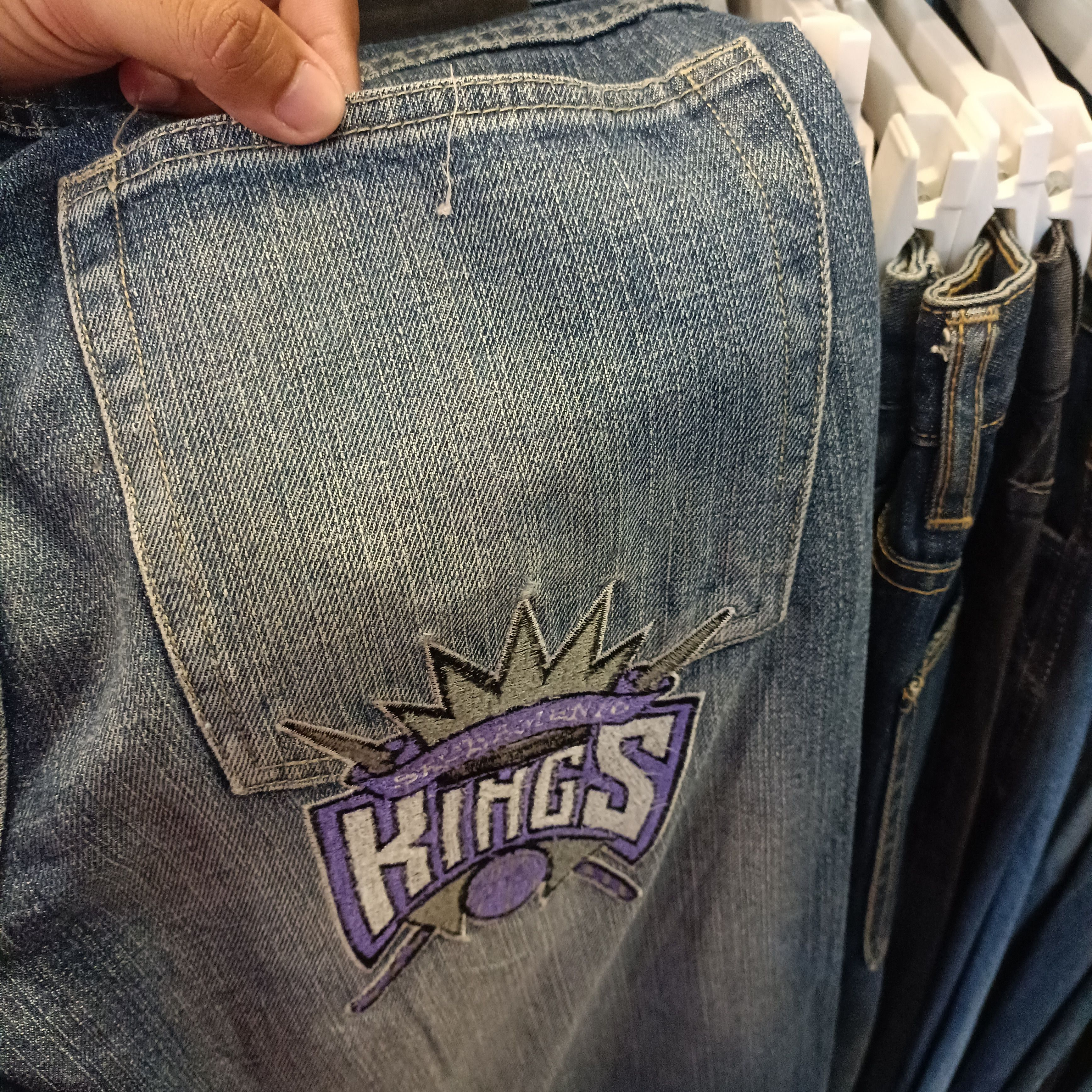NBA NBA dianlao sport denim patch Team logo Size US 30 / EU 46 - 9 Thumbnail