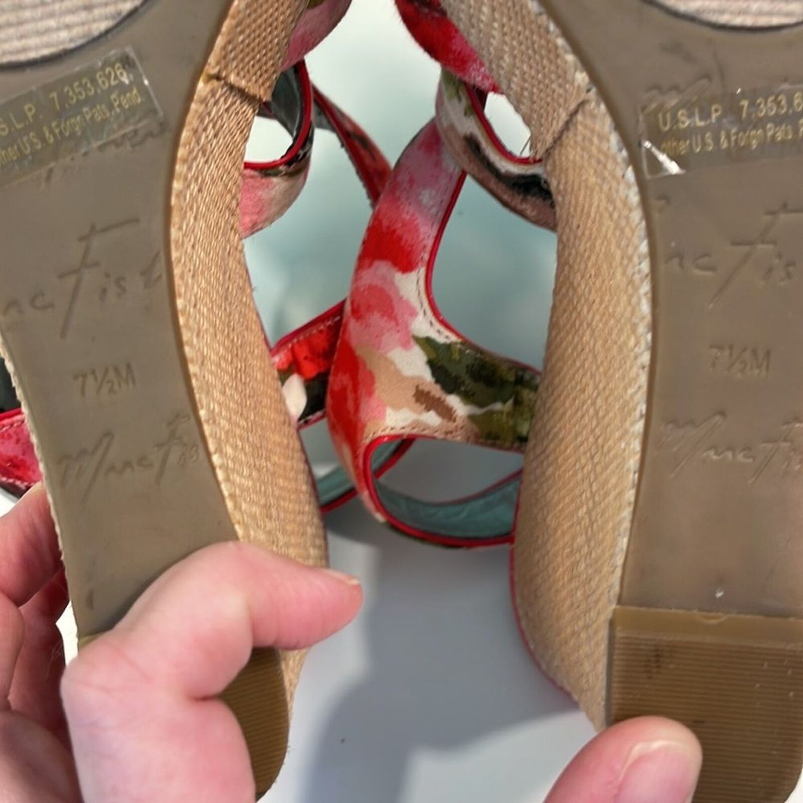 Marc Fisher Marc Fisher 4” Espadrilles MFGLEENA Size 7.5 Size US 7.5 / IT 37.5 - 7 Thumbnail