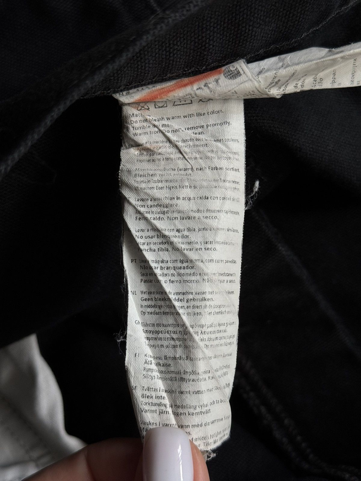 Carhartt Carhartt workcore style carpenter canvas faded pants Size US 36 / EU 52 - 10 Thumbnail
