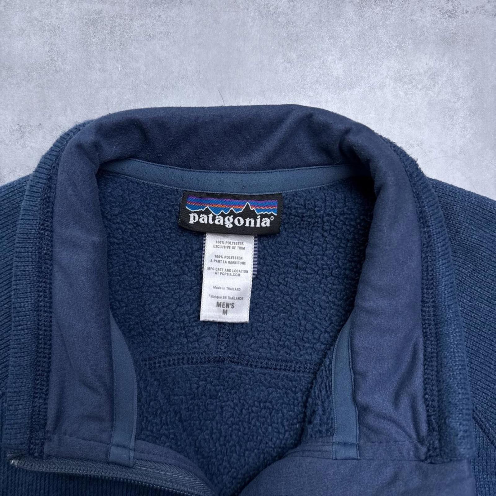 Patagonia Y2K Patagonia 00s Navy Blue Zip Up Jacket Size US M / EU 48-50 / 2 - 3 Thumbnail