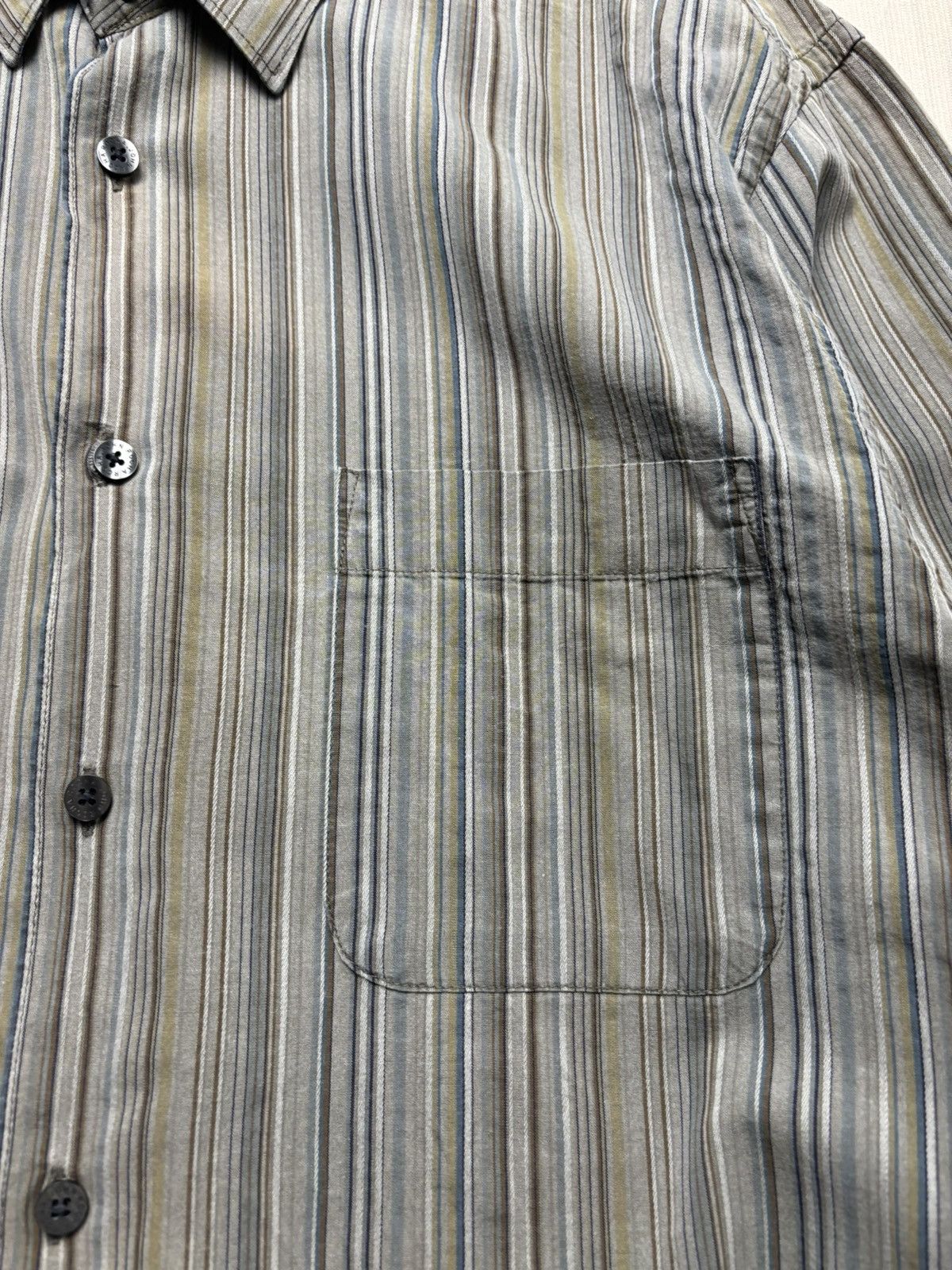 Designer × Japanese Brand Vintage Rocha John Rocha Striped Shirt Size US M / EU 48-50 / 2 - 9 Thumbnail