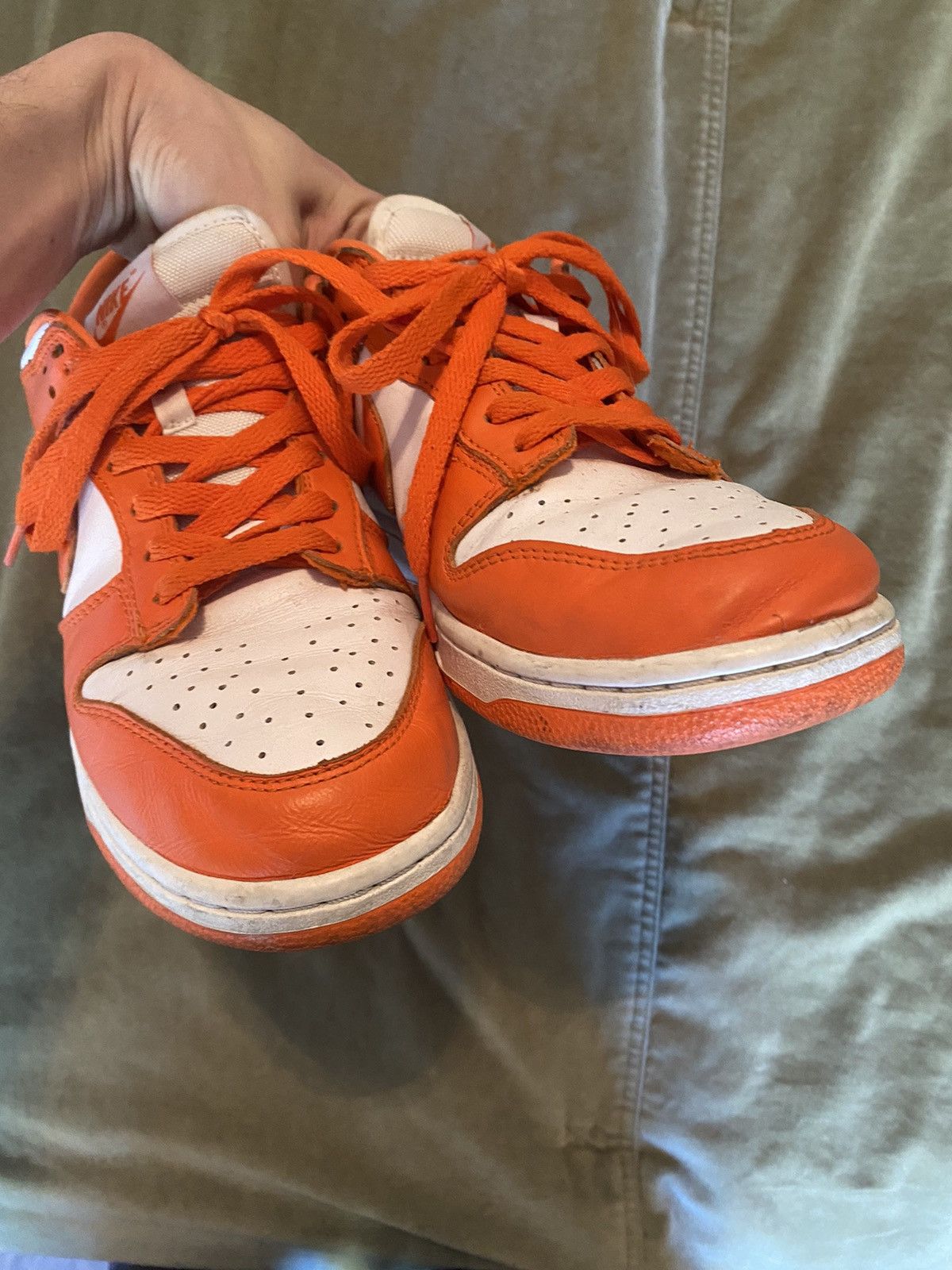 Nike Nike Dunk Syracuse Orange Low Sneakers Size US 9 / EU 42 - 4 Thumbnail