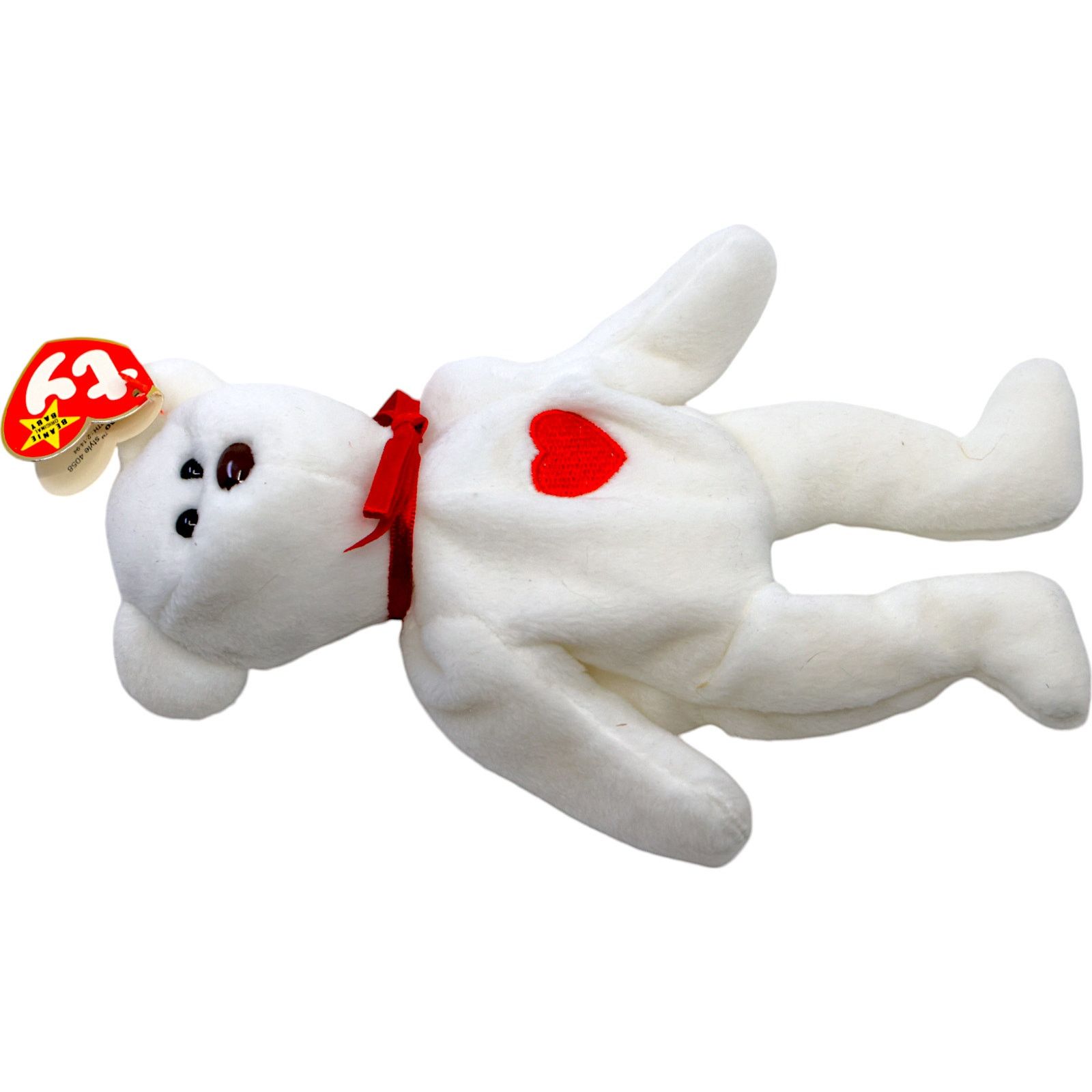 Vintage Ty Beanie Baby 1994 - Valentino the Bear Size ONE SIZE - 3 Thumbnail