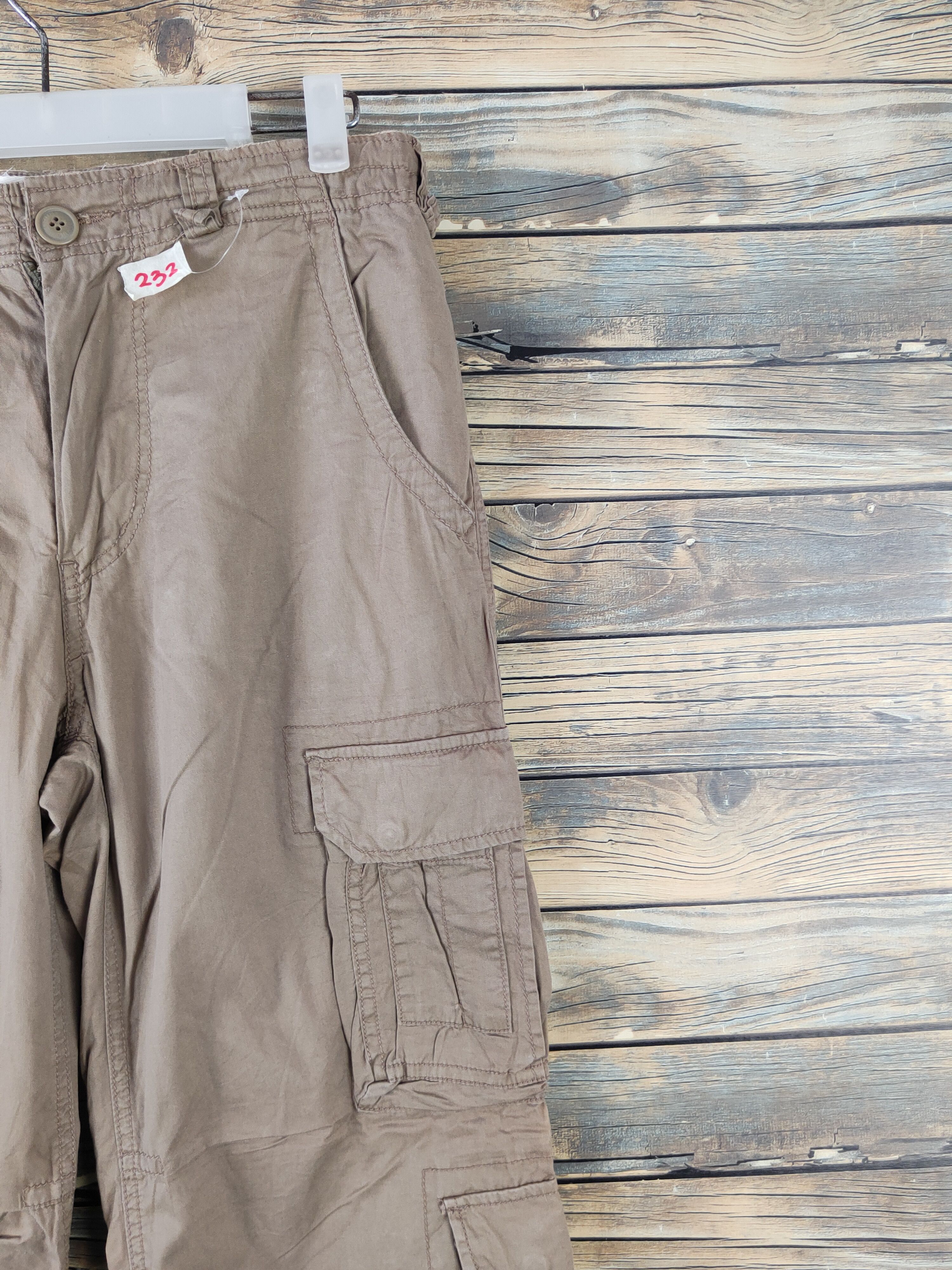 Japanese Brand DLL Litmus Brown Multipocket Tactical Cargo Pants #232 Size US 30 / EU 46 - 6 Thumbnail