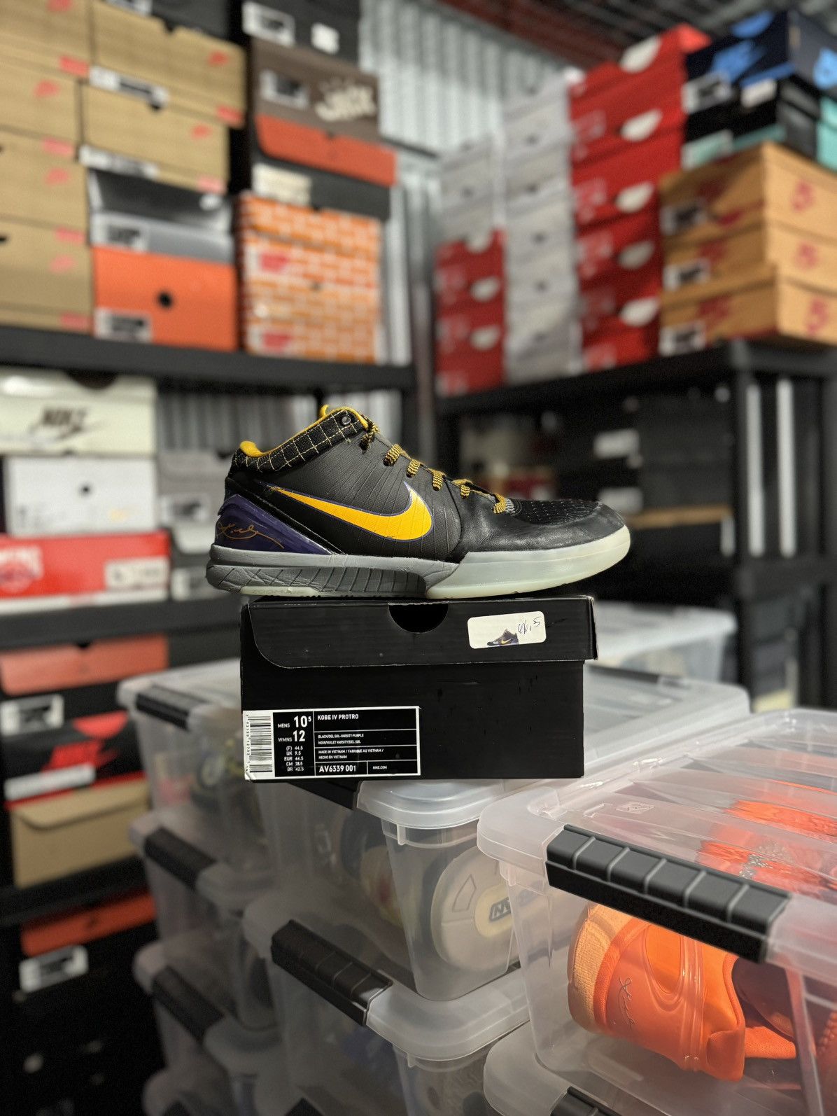 Nike Nike Kobe 4 Protro Carpe Diem 2019 Size 10.5 Size US 10.5 / EU 43-44 - 1 Thumbnail