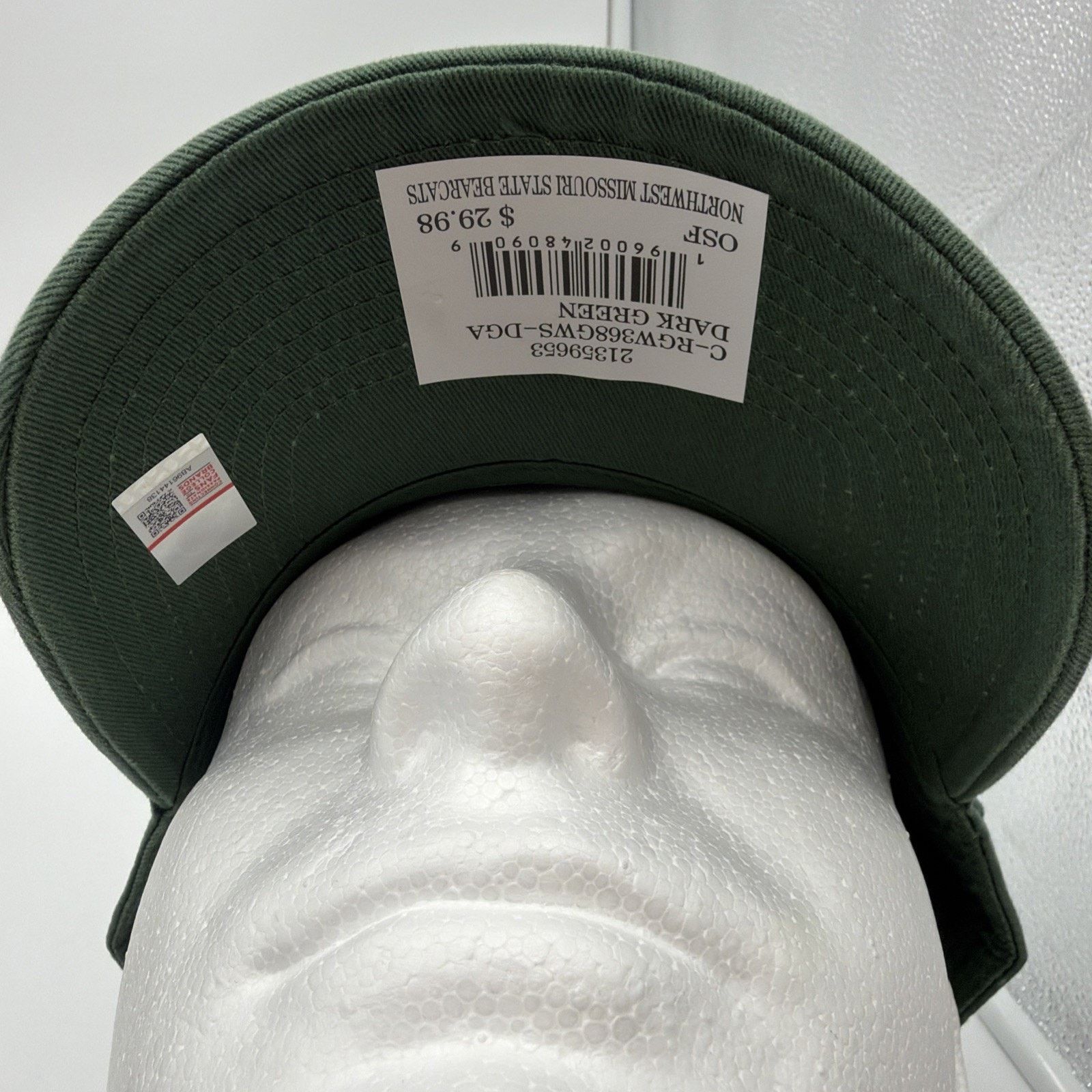 47 Brand Northwest Missouri State Bearcats Cap OS Size ONE SIZE - 9 Thumbnail