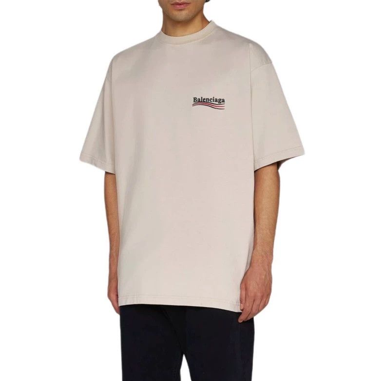 Balenciaga Balenciaga Letter Logo printed round neck short sleeve T-s Size US M / EU 48-50 / 2 - 5 Thumbnail