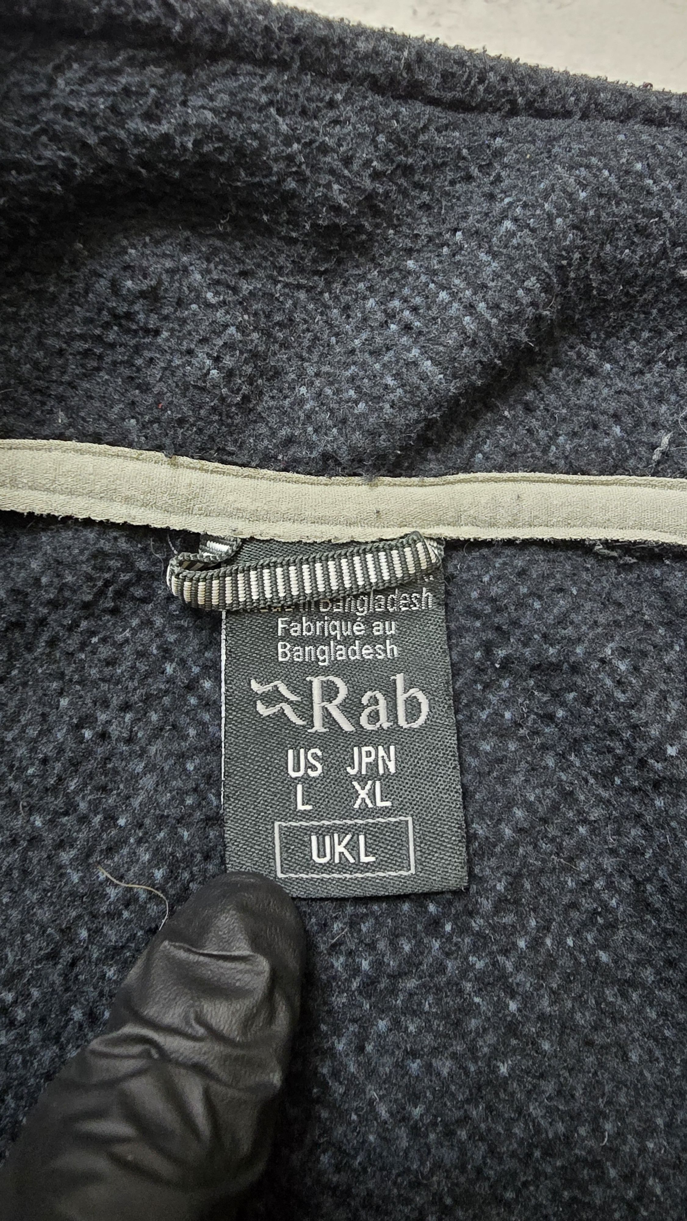 Rab RAB Men’s Capacitor Pull-On Half-Zip Midweight Fleece Size US L / EU 52-54 / 3 - 9 Thumbnail