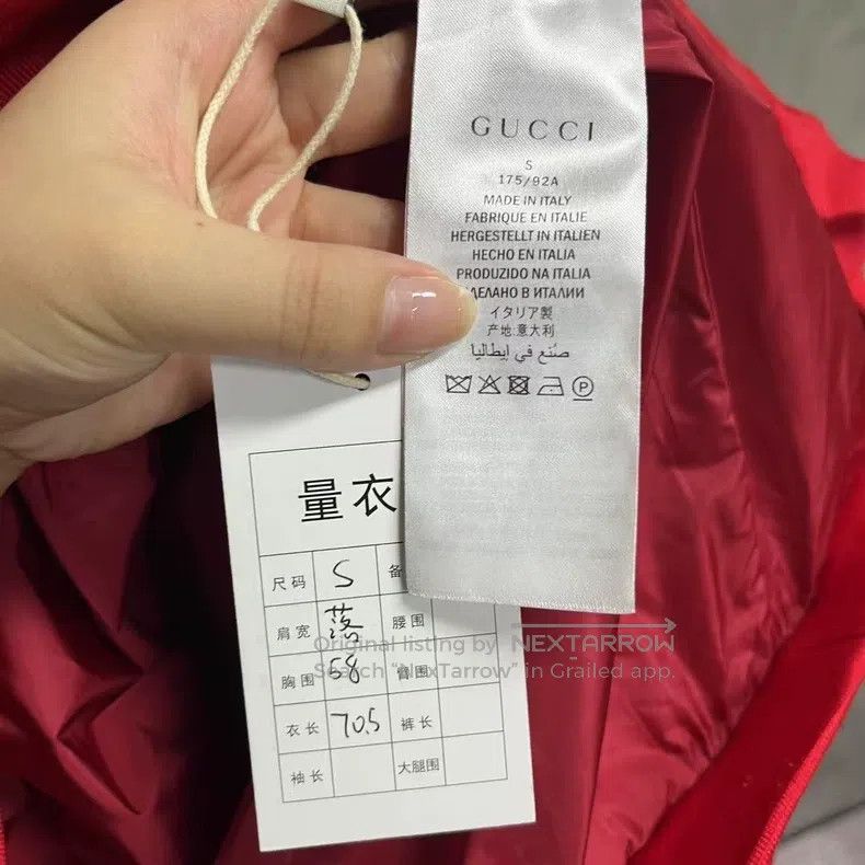 Gucci Gucci Red stitching vintage jacket Size US S / EU 44-46 / 1 - 4 Thumbnail