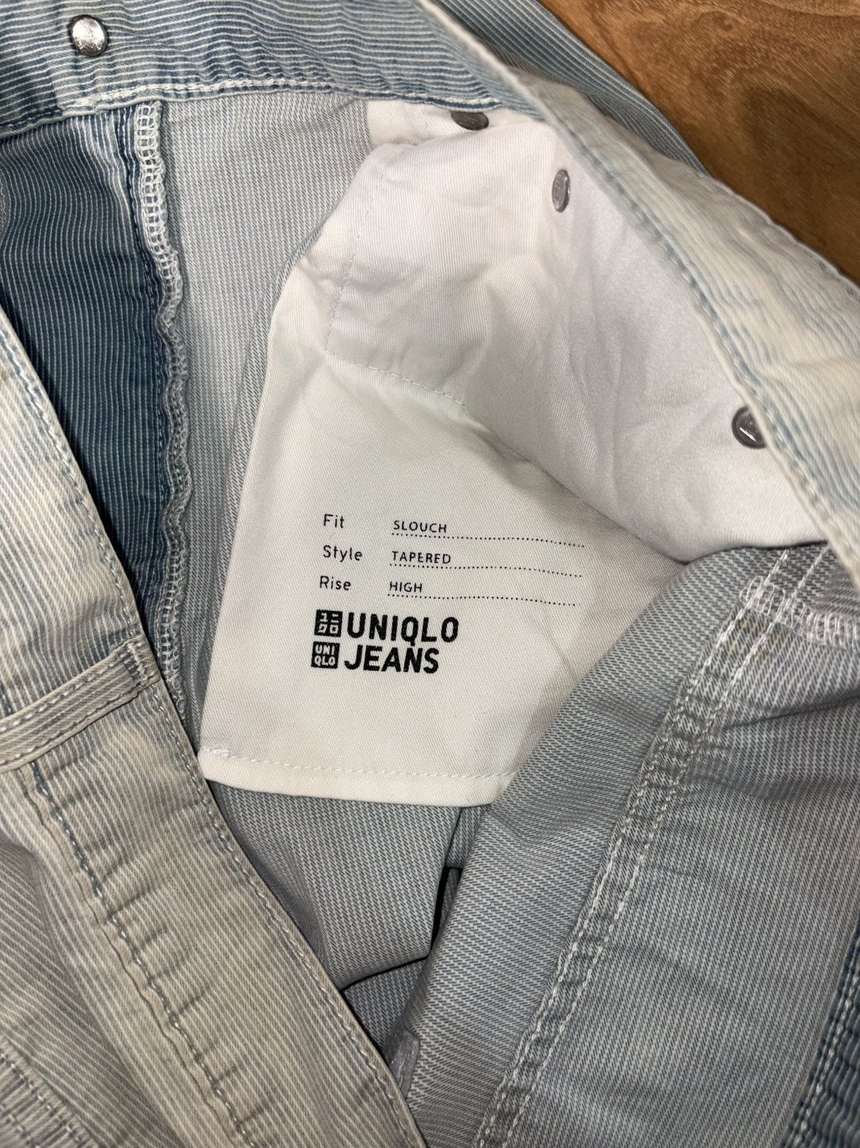 Uniqlo NWT Uniqlo Light wash streetwear pants Size US 34 / EU 50 - 7 Thumbnail