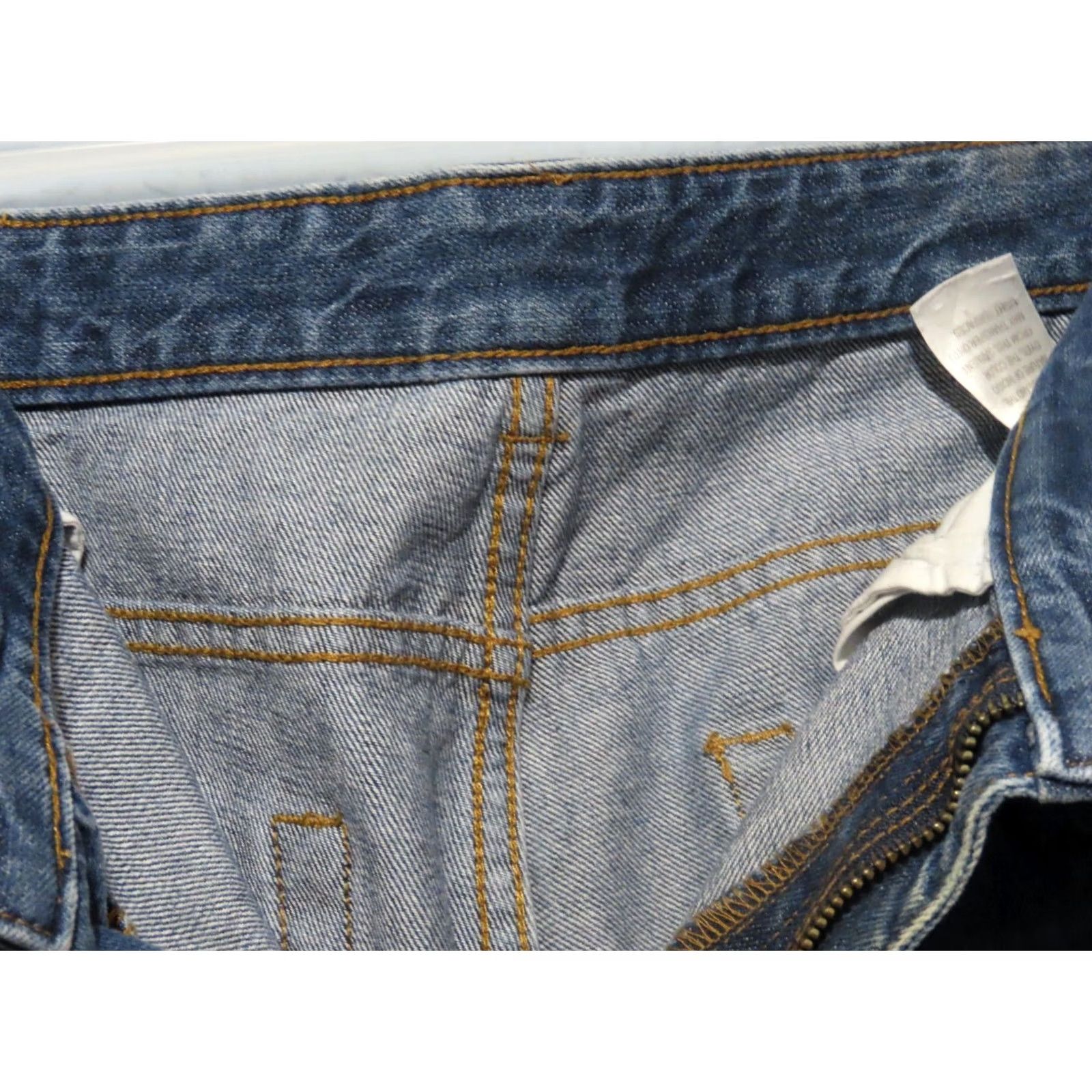 Vintage Duluth Men's 36x30 Jeans 5-Pocket Straight Zip Blue Denim Cotton Blend Relaxed Regular Inseam 30 Retro? (omit) Size US 36 / EU 52 - 4 Thumbnail