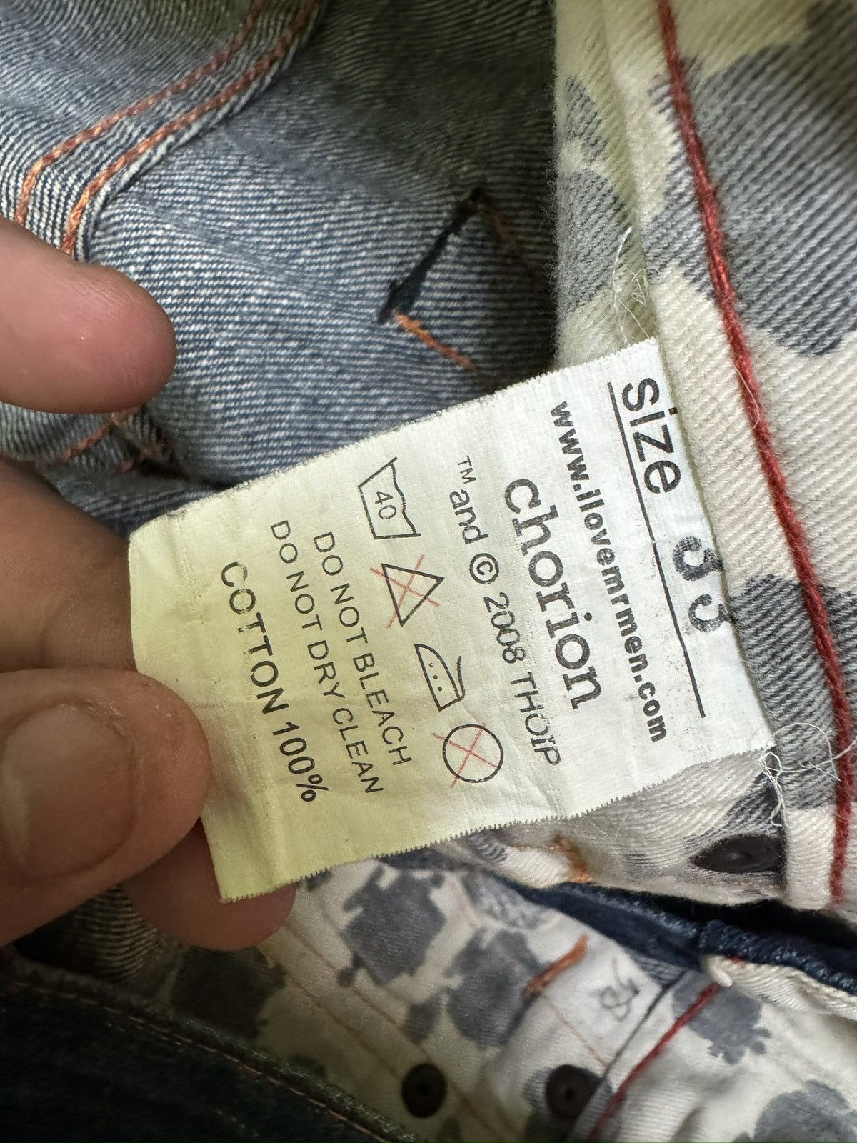 Hysteric Glamour Vintage Mr. Greedy Daicock Distressed Graphic Denim Jeans Size US 30 / EU 46 - 13 Thumbnail