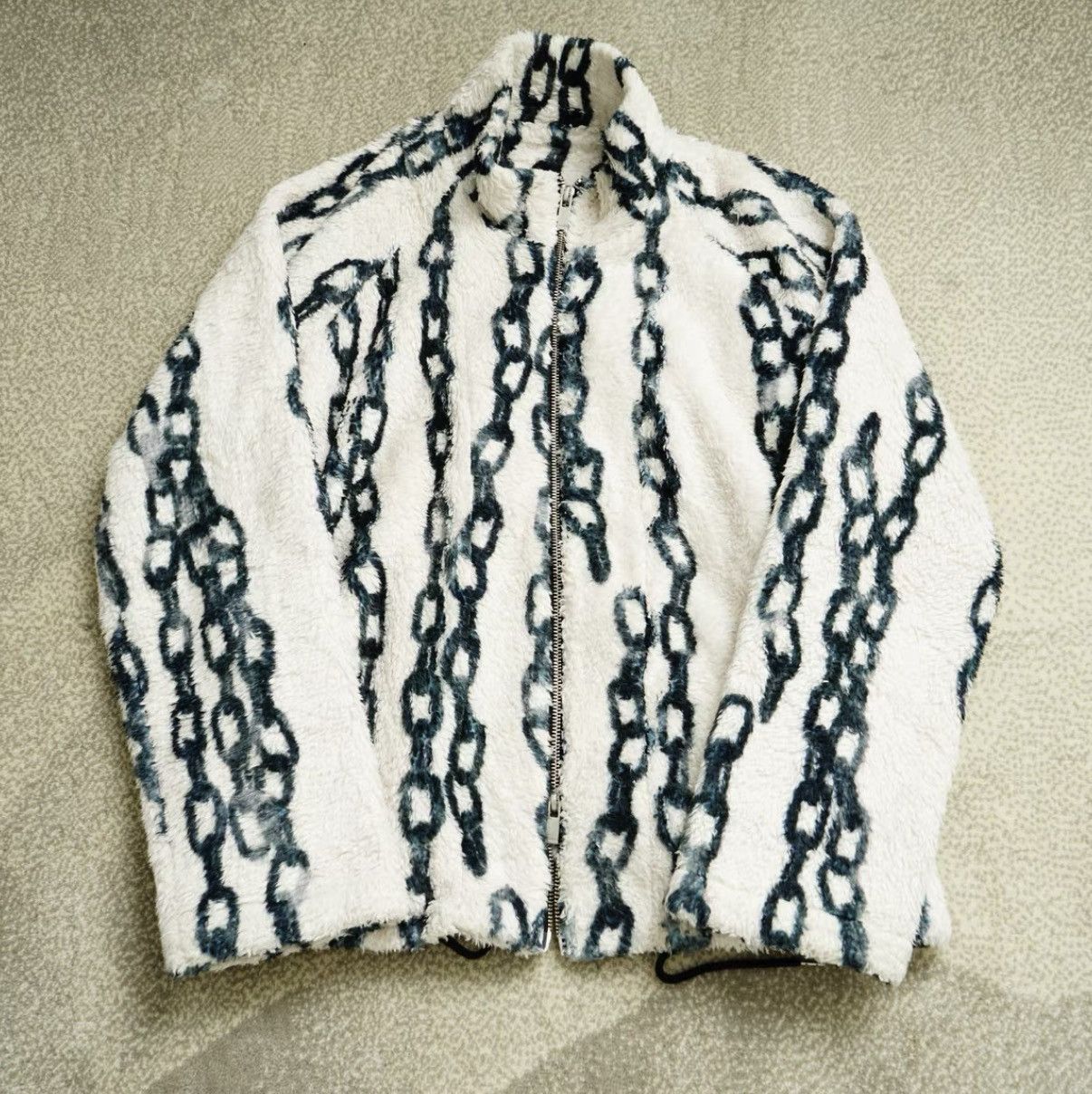 Sulvam Sulvam Chain Fleece Pullover Jacket Size US S / EU 44-46 / 1 - 1 Thumbnail
