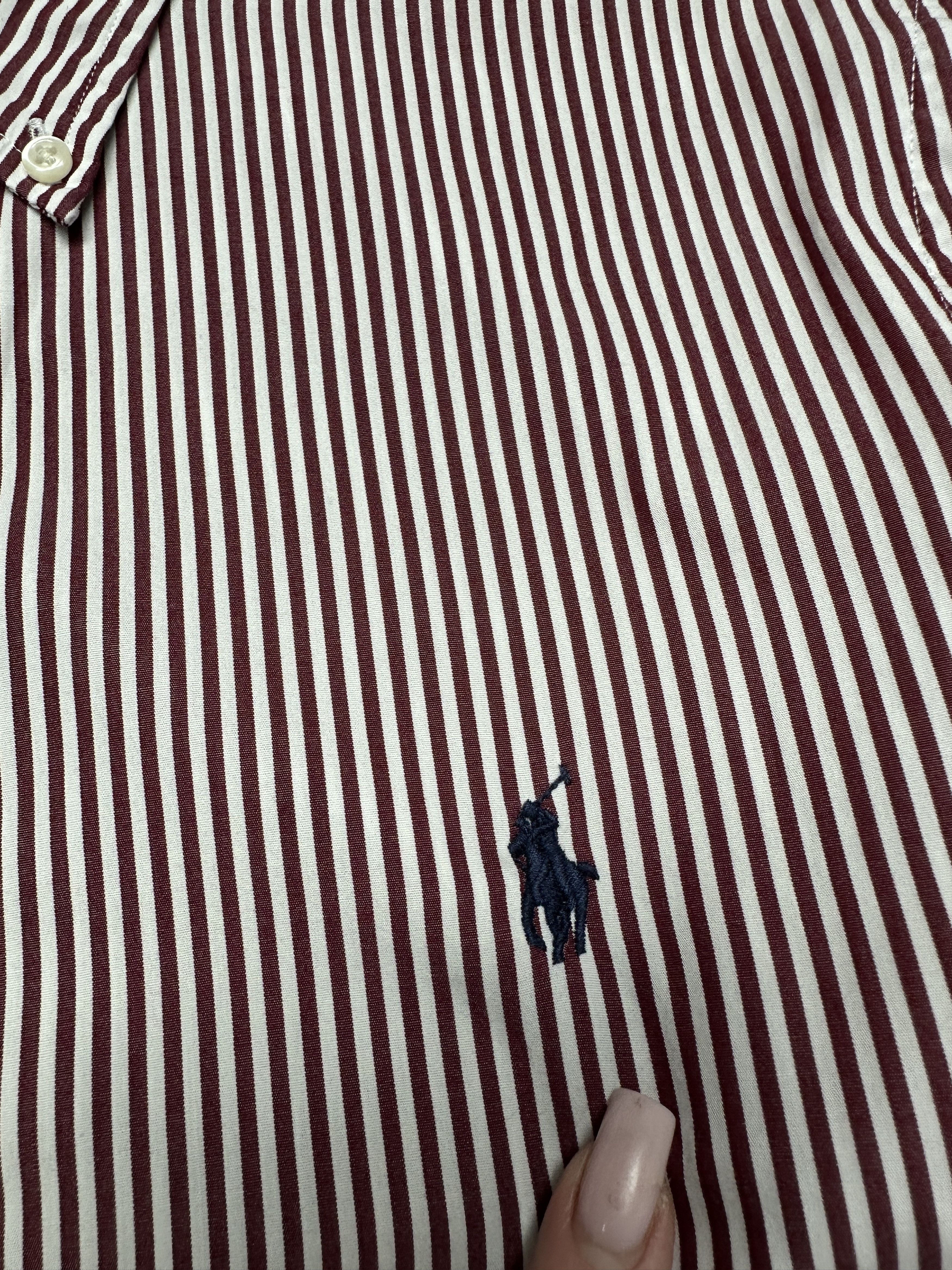 Polo Ralph Lauren Polo Ralph Lauren Mens Long Sleeve Striped Shirt Size US S / EU 44-46 / 1 - 3 Thumbnail