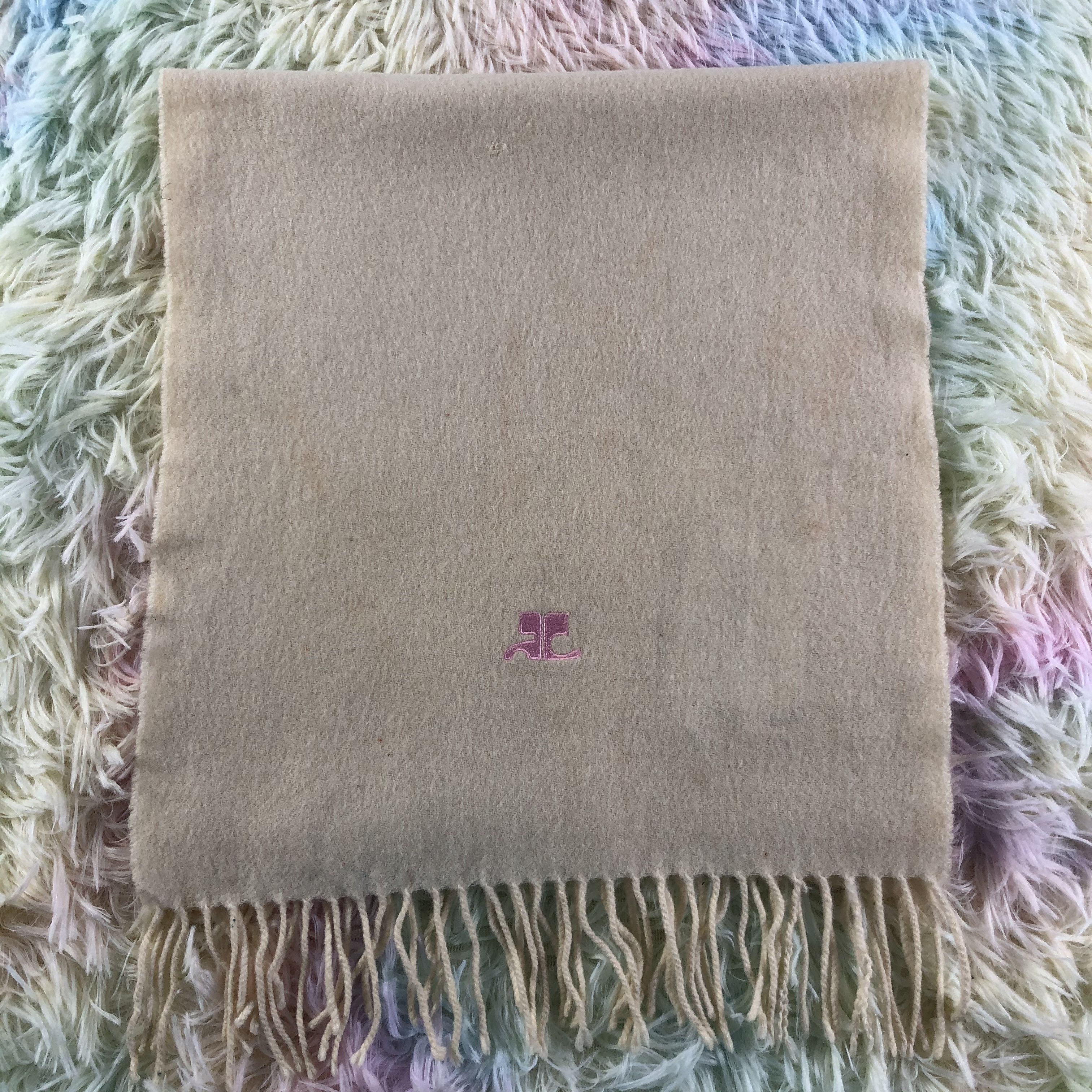 Courreges × Vintage Courreges Scarf / Muffler / Neckwear - KM510 Size ONE SIZE - 2 Thumbnail