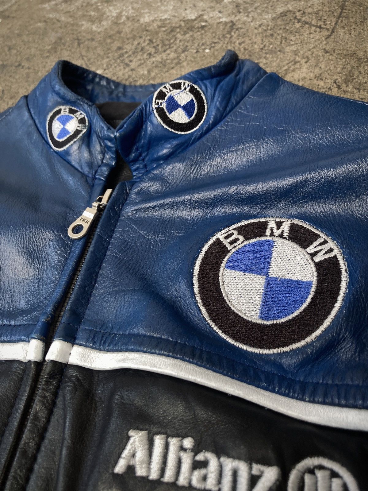 BMW × Formula 1 × Vintage Vintage 90s BMW Racing Leather Jacket Size US S / EU 44-46 / 1 - 7 Thumbnail