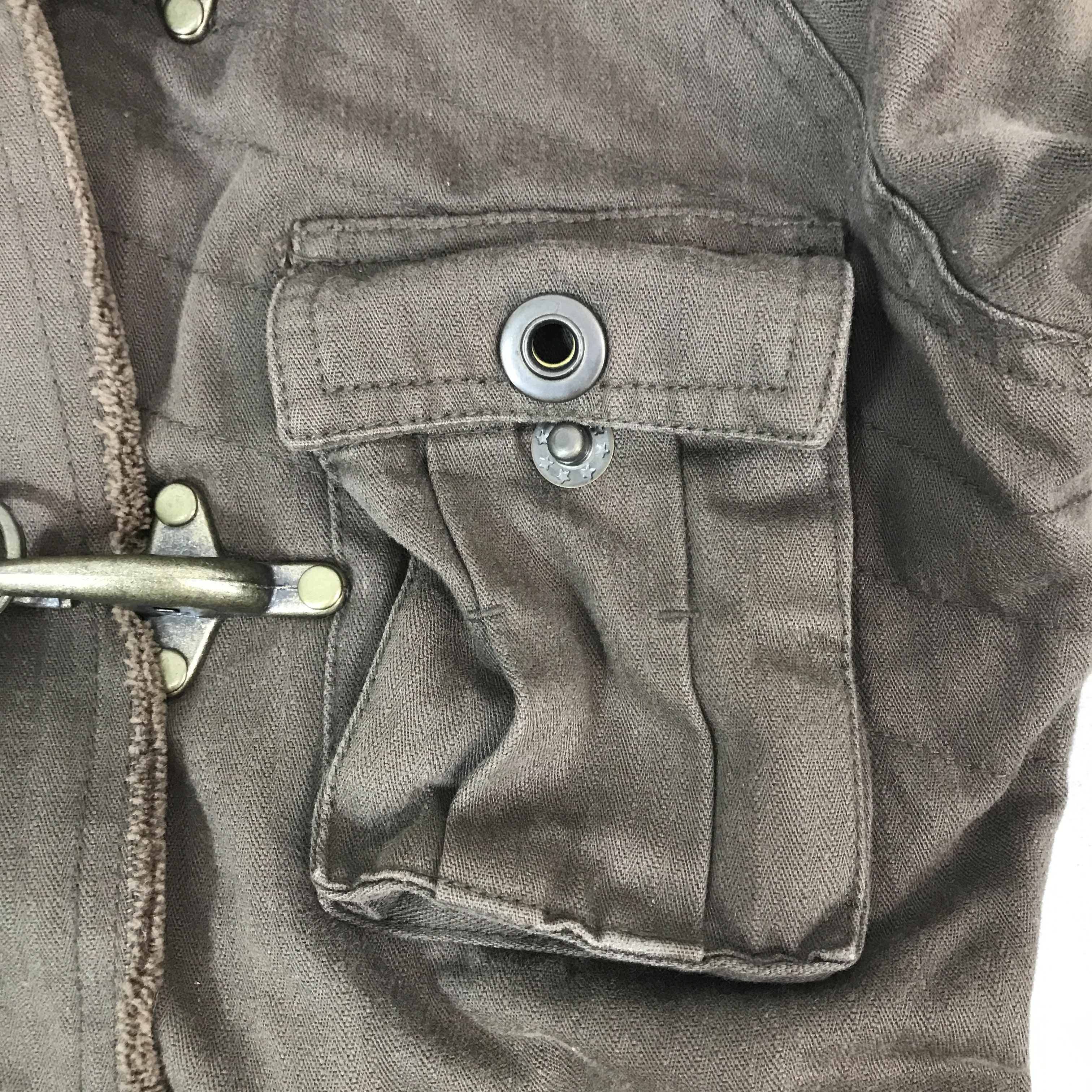Japanese Brand Ifsixwasnine Bono Style Egoist Brown Punk Jacket Size US S / EU 44-46 / 1 - 11 Thumbnail