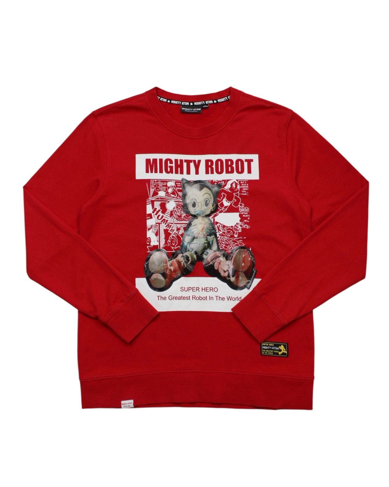 Anime SS2003 MIGHTY SEMI-TRANSPARENT 3D RUBBER APPLIQUE SWEATSHIRT Size US M / EU 48-50 / 2 - 1 Thumbnail