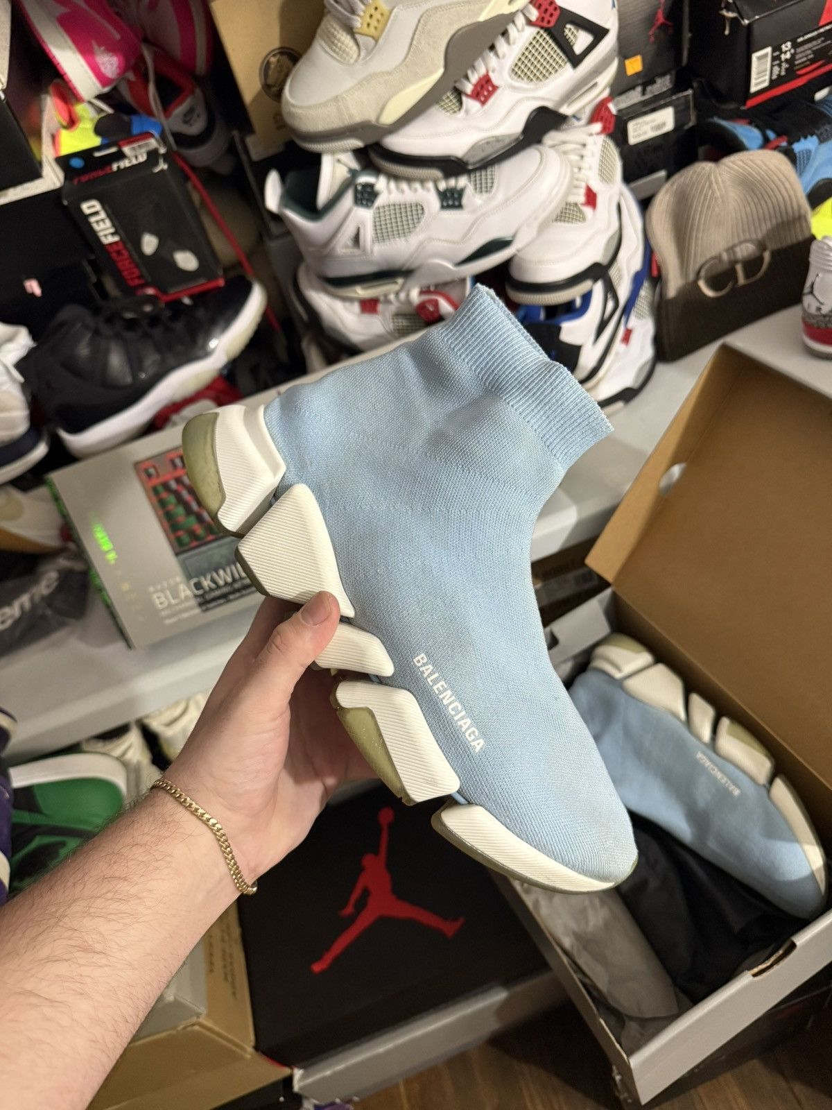 Balenciaga Balenciaga blue runner size 12 Size US 12 / EU 45 - 1 Thumbnail