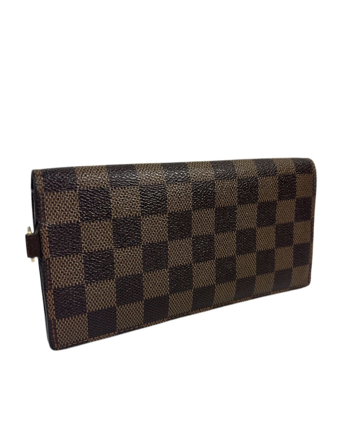Louis Vuitton Louis Vuitton Damier Ebene Long Wallet Size ONE SIZE - 2 Thumbnail