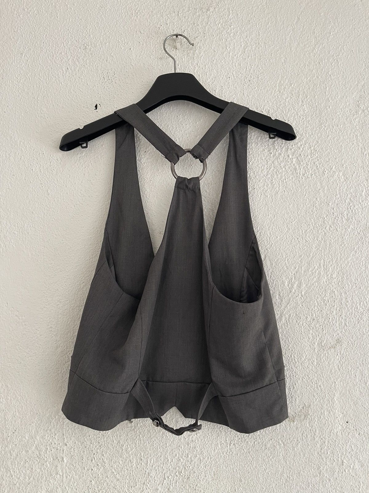 Japanese Brand Vence Bondage Punk Vest Size 34S - 2 Thumbnail