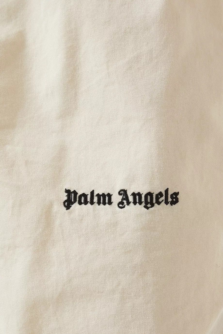 Palm Angels o1y0325 Logo Jogger & Sweatpant in Cream Size US 36 / EU 52 - 3 Thumbnail