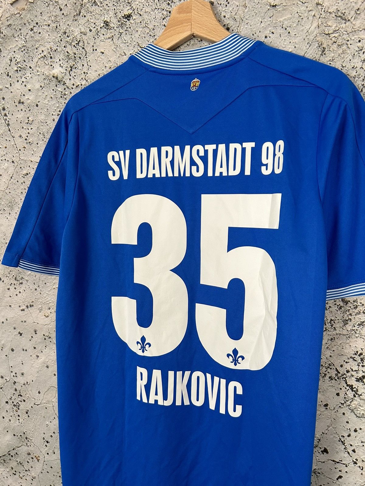 Vintage SV Darmstadt 98 Rajkovic Soccer Jersey Jako Football Size US L / EU 52-54 / 3 - 5 Thumbnail