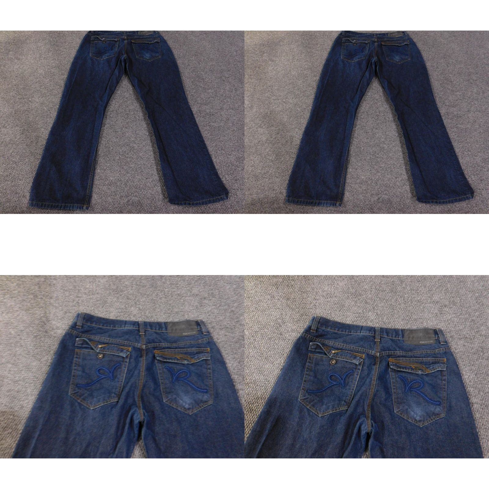 Rocawear VINTAGE Rocawear Jeans 38 Mens Denim Original Fit Straight 5-Pocket Pockets Blue Dark 32 In Inseam Mens Size US 38 / EU 54 - 8 Thumbnail
