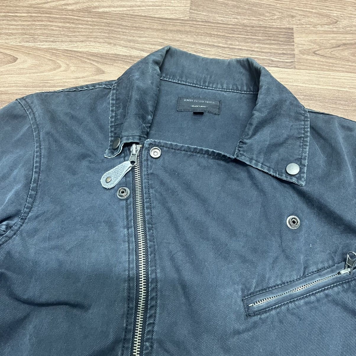 Japanese Brand Asymmetrical Ramones Jacket Power Of People Size US L / EU 52-54 / 3 - 3 Thumbnail