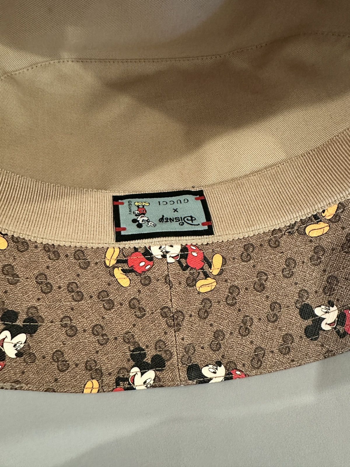 Gucci Gucci x Disney Mickey Mouse Bucket Hat Size ONE SIZE - 4 Thumbnail