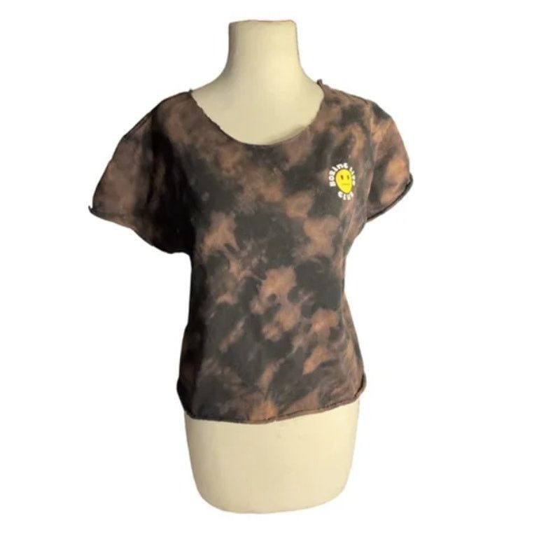 Other Boring Life Club Tie-Dye Graphic Tee Cropped Bowling Shirt M Size M / US 6-8 / IT 42-44 - 2 Thumbnail