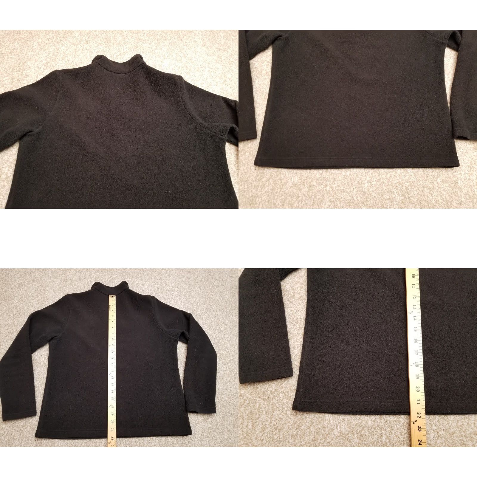 Vintage VINTAGE L.L. Bean Jacket Women S Black 1/4 Zip Pullover Polartec Fleece Casual Size S / US 4 / IT 40 - 8 Thumbnail