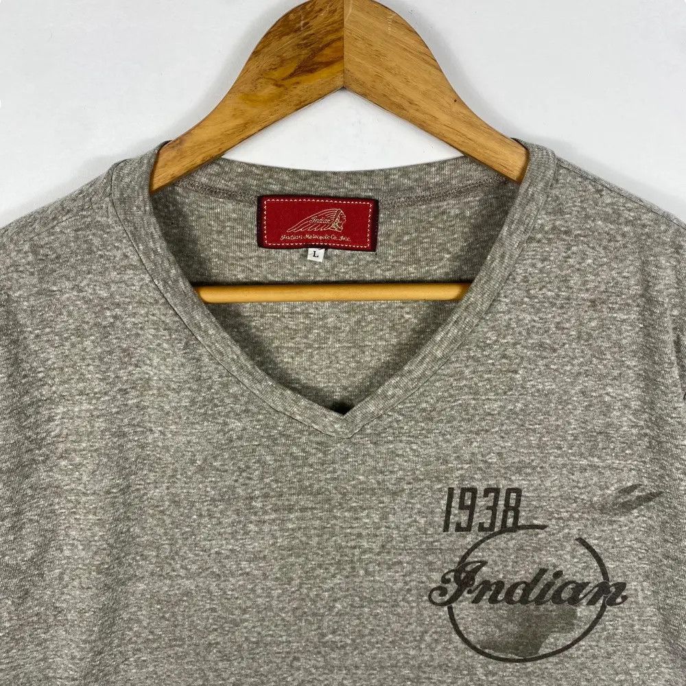 Indian Motorcycle INDIAN MOTORCYCLE 1938 Arizona V-Neck Tee Shirt Large Size Size US L / EU 52-54 / 3 - 2 Thumbnail