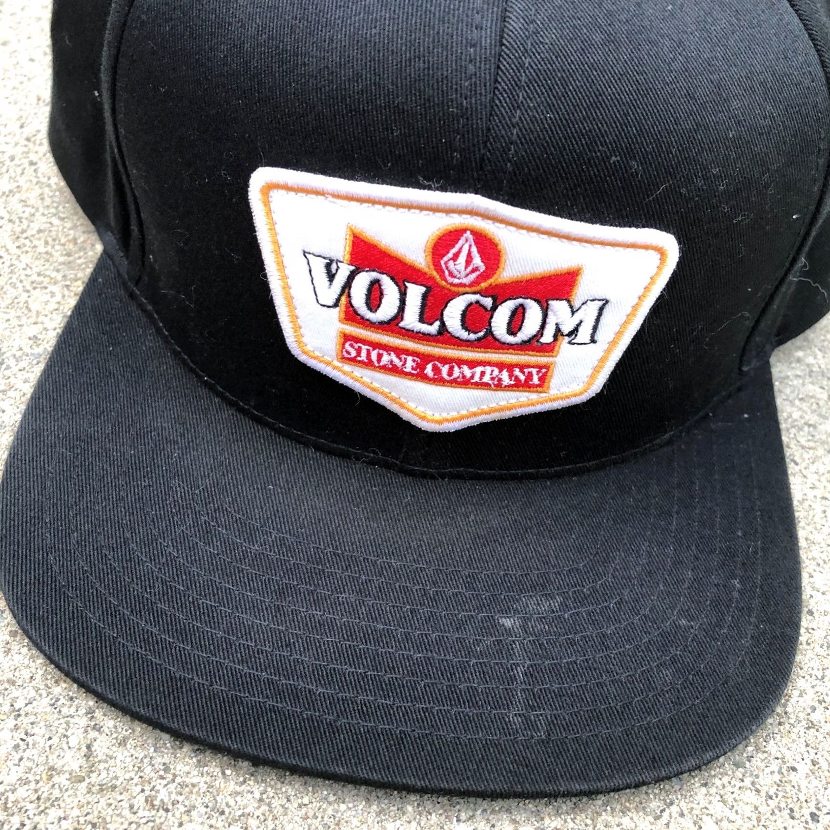 New Era VOLCOM STONE COMPANY Snapback Hat Men's One Size Adjustable Cap Black Size ONE SIZE - 2 Thumbnail